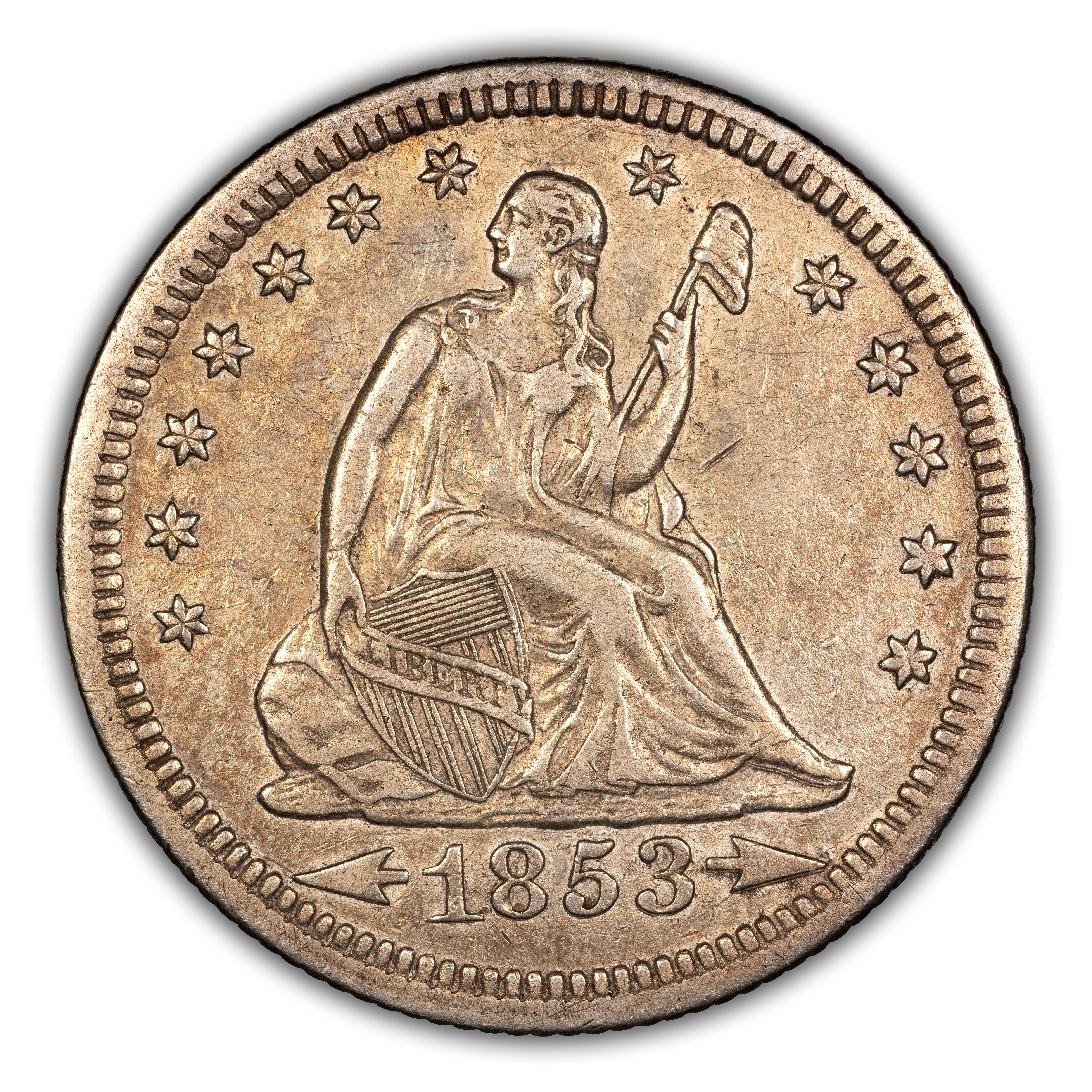 1853 25c Arrows & Rays MS thumbnail 4