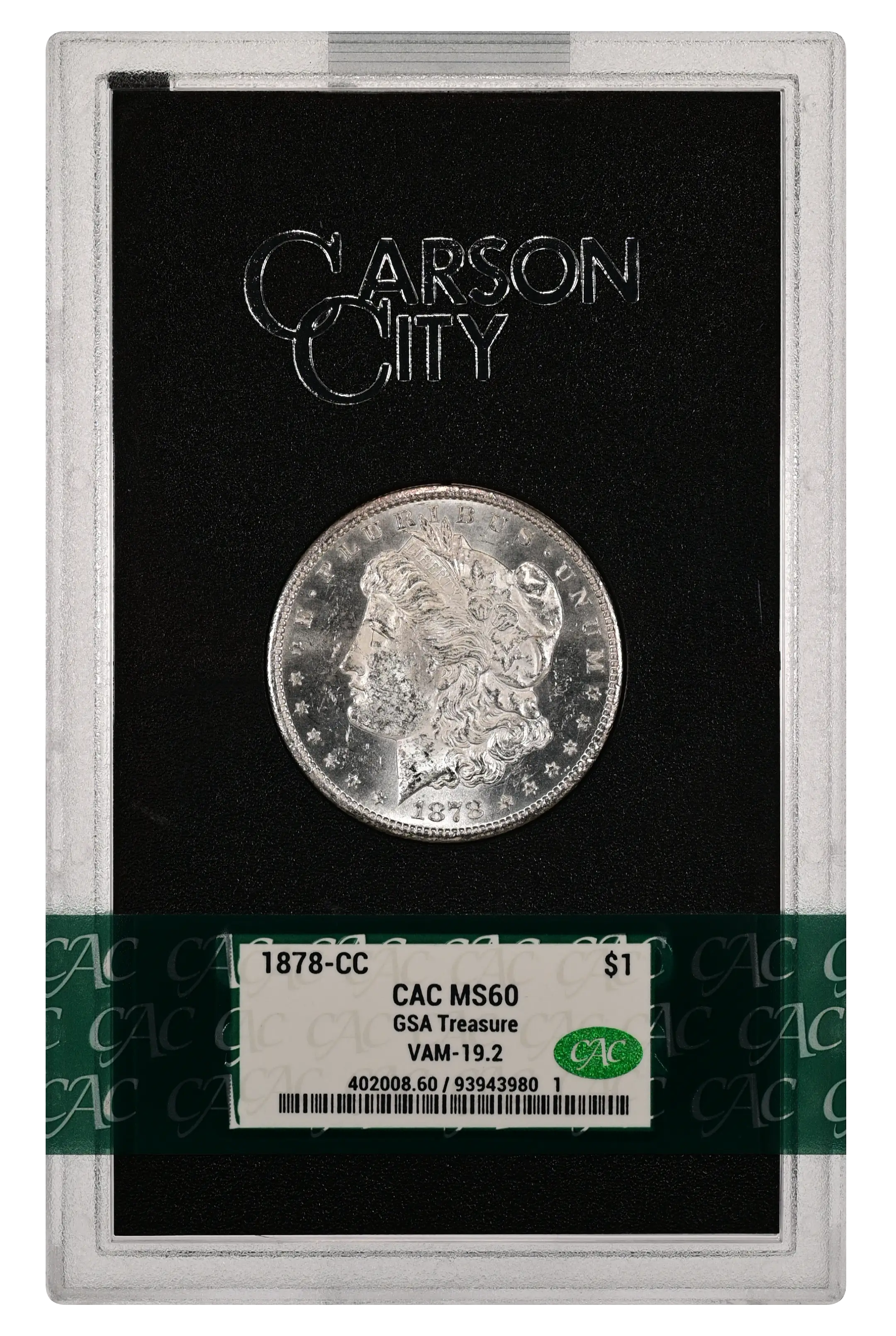 1878-CC $1  GSA Hoard, Wide CC, VAM-19.2 MS thumbnail 3