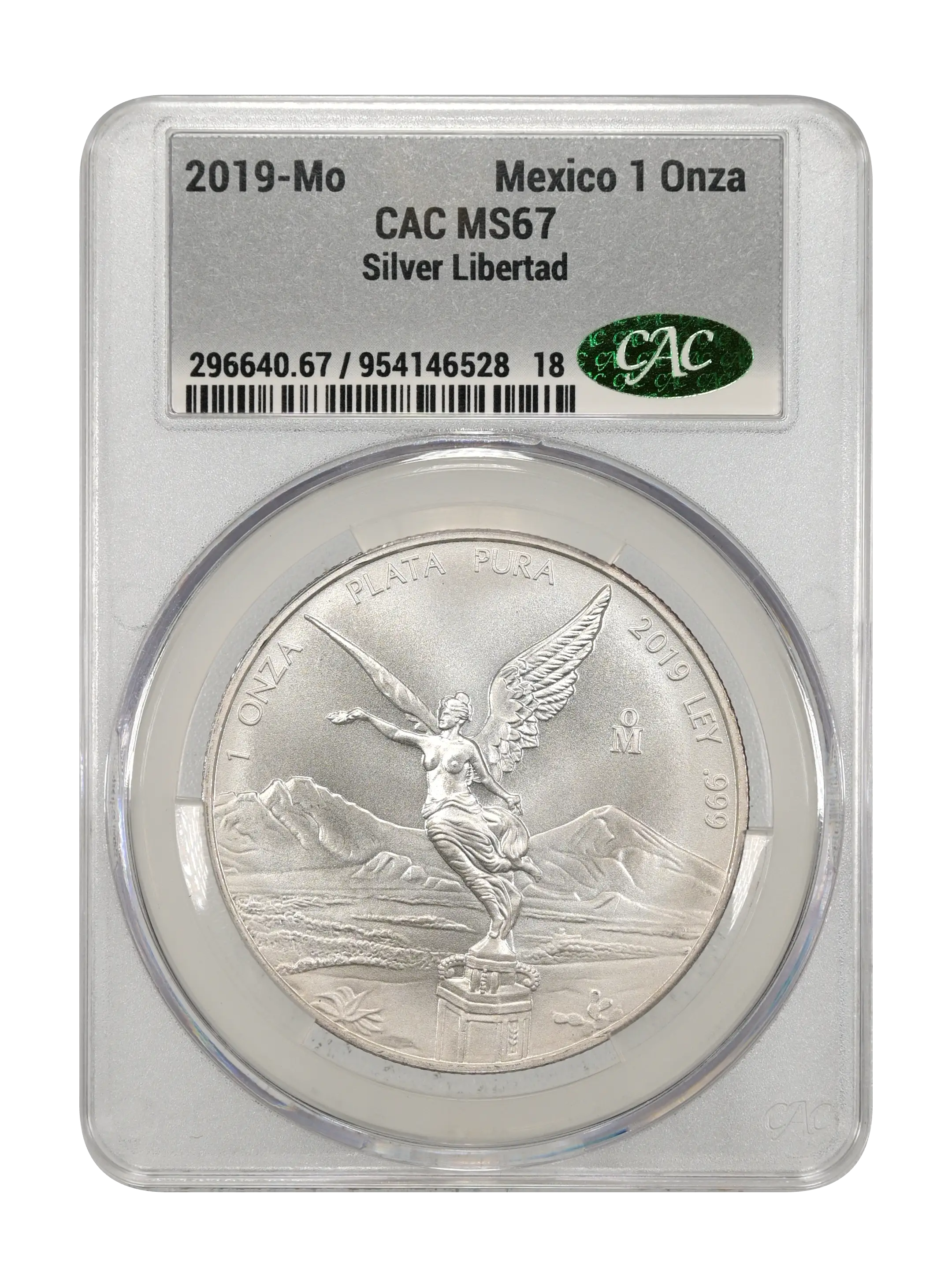 2019-Mo 1 Onza Libertad, Silver MS (KM-639) thumbnail 2