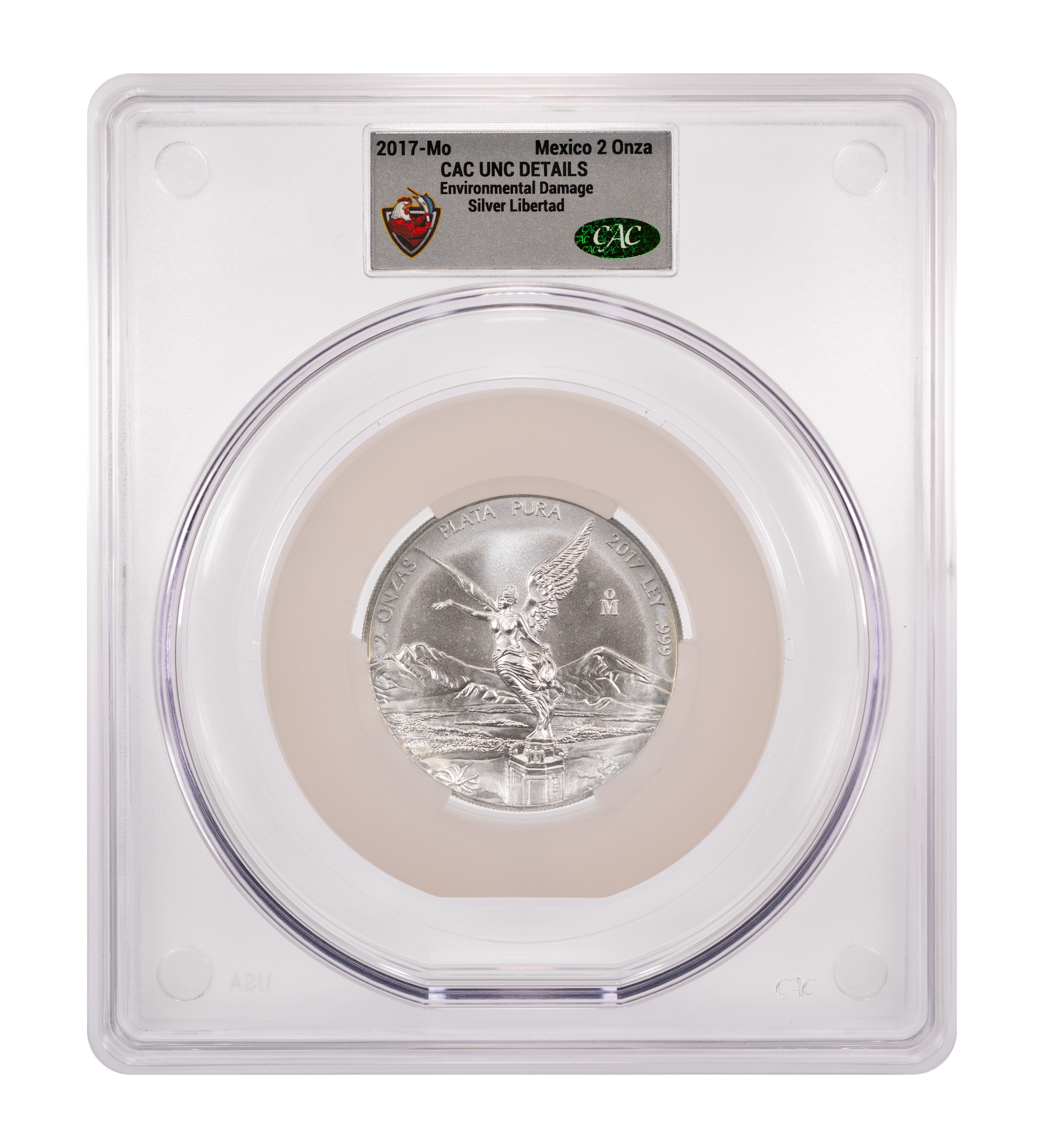 2017-Mo 2 Onza Libertad, Silver MS
