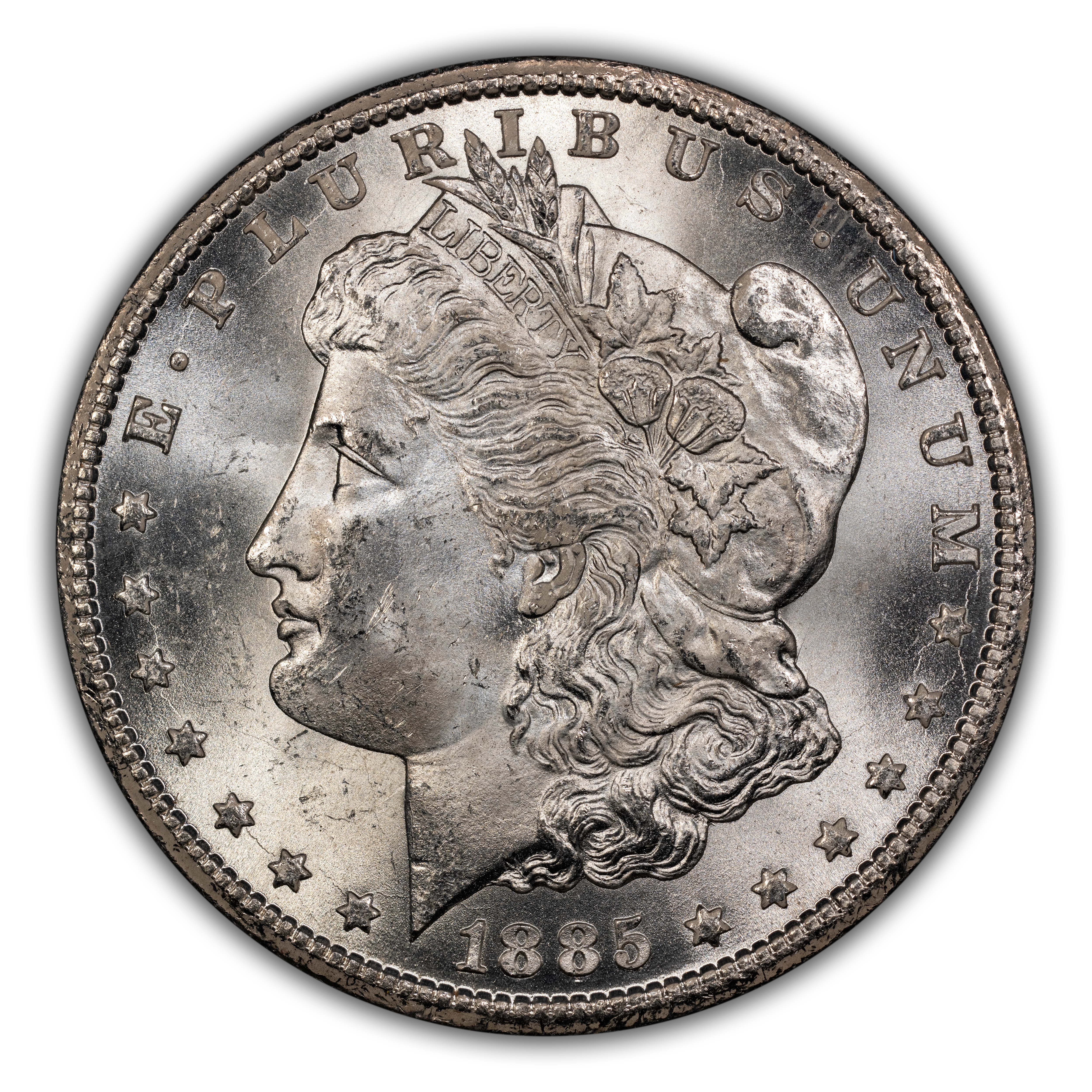 1885-CC $1 GSA Hoard, VAM-2A MS