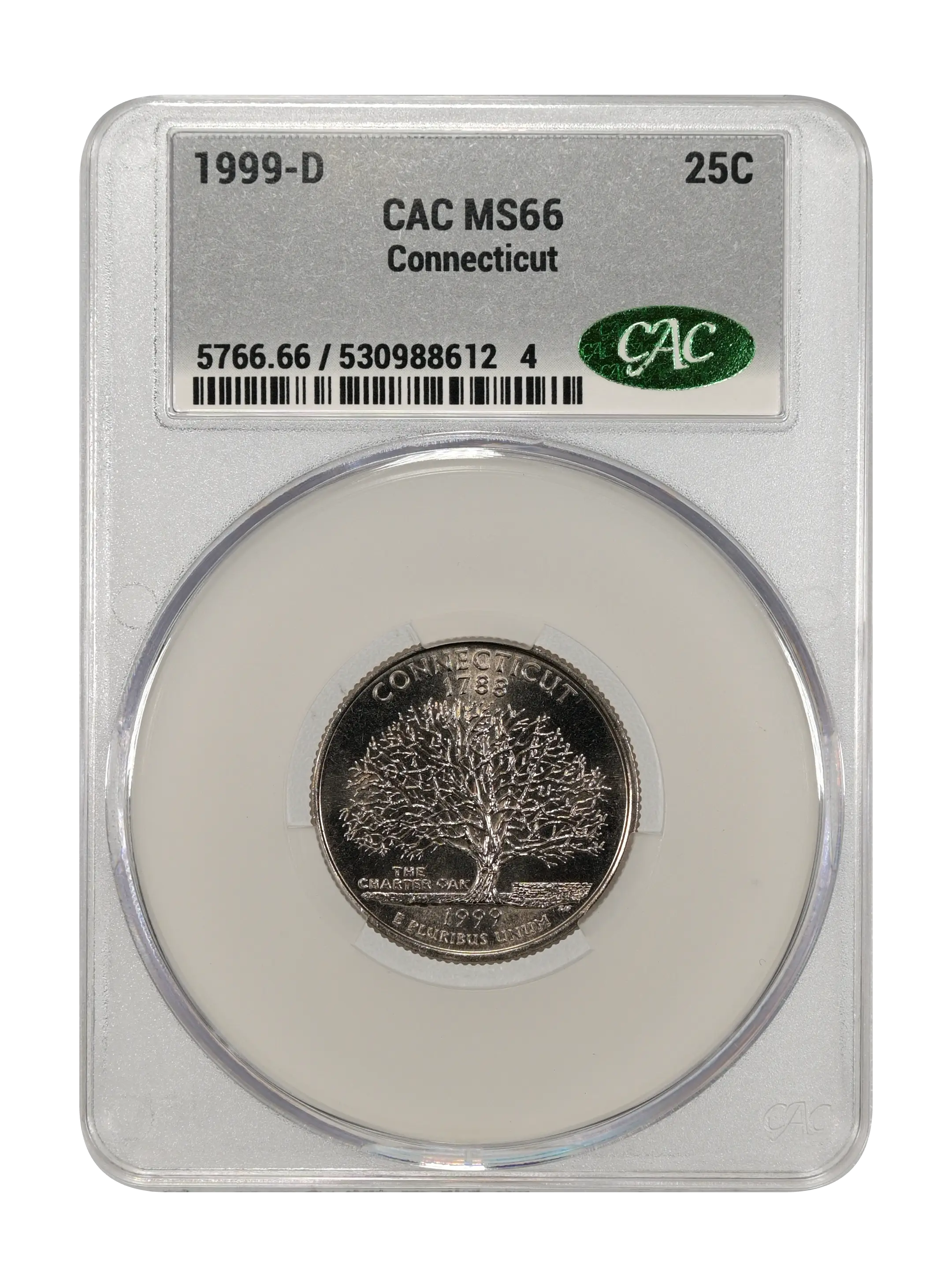 1999-D 25c Connecticut MS thumbnail 17