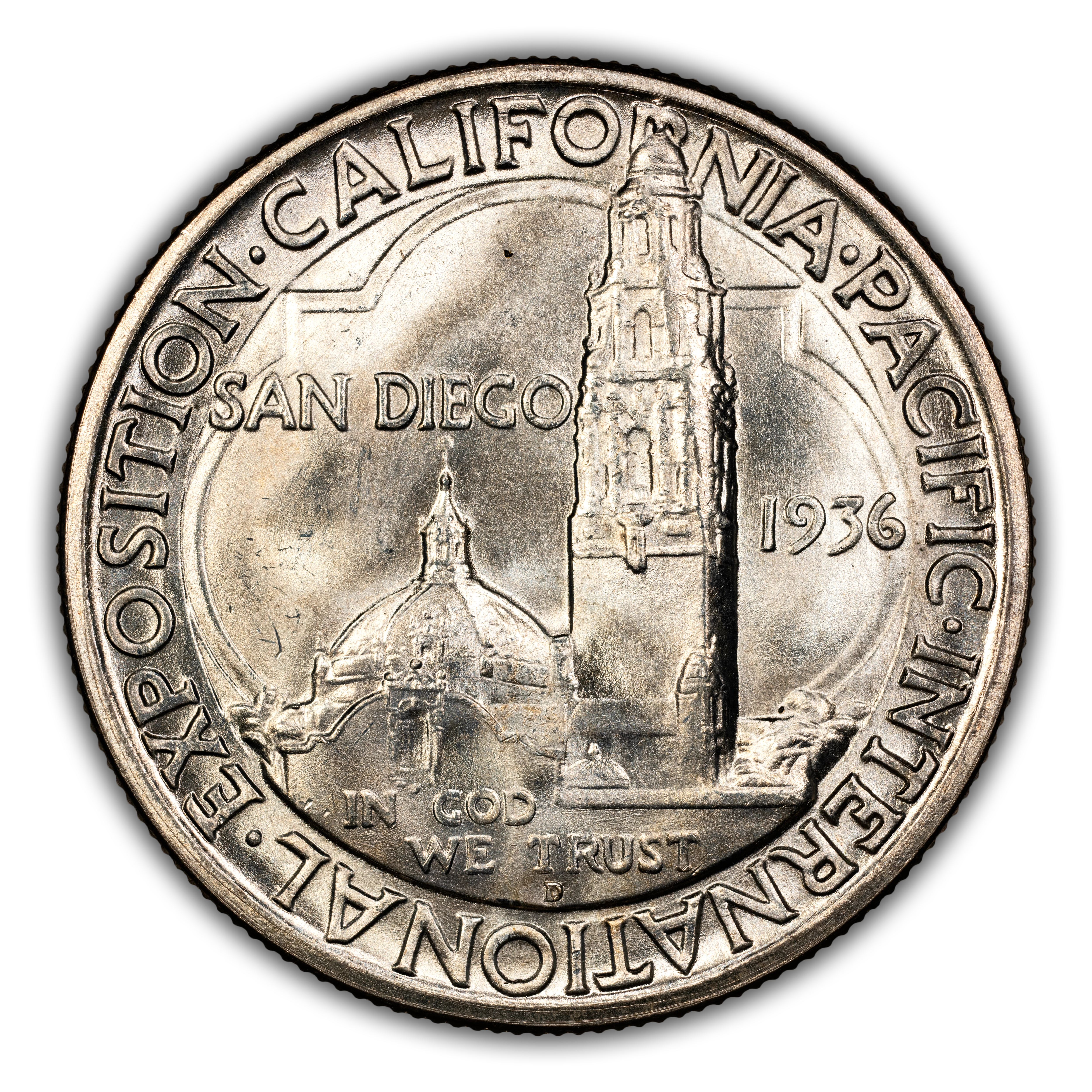 1936-D/D 50c San Diego Expo, QDO & RPM, FS-101/501 MS thumbnail 3