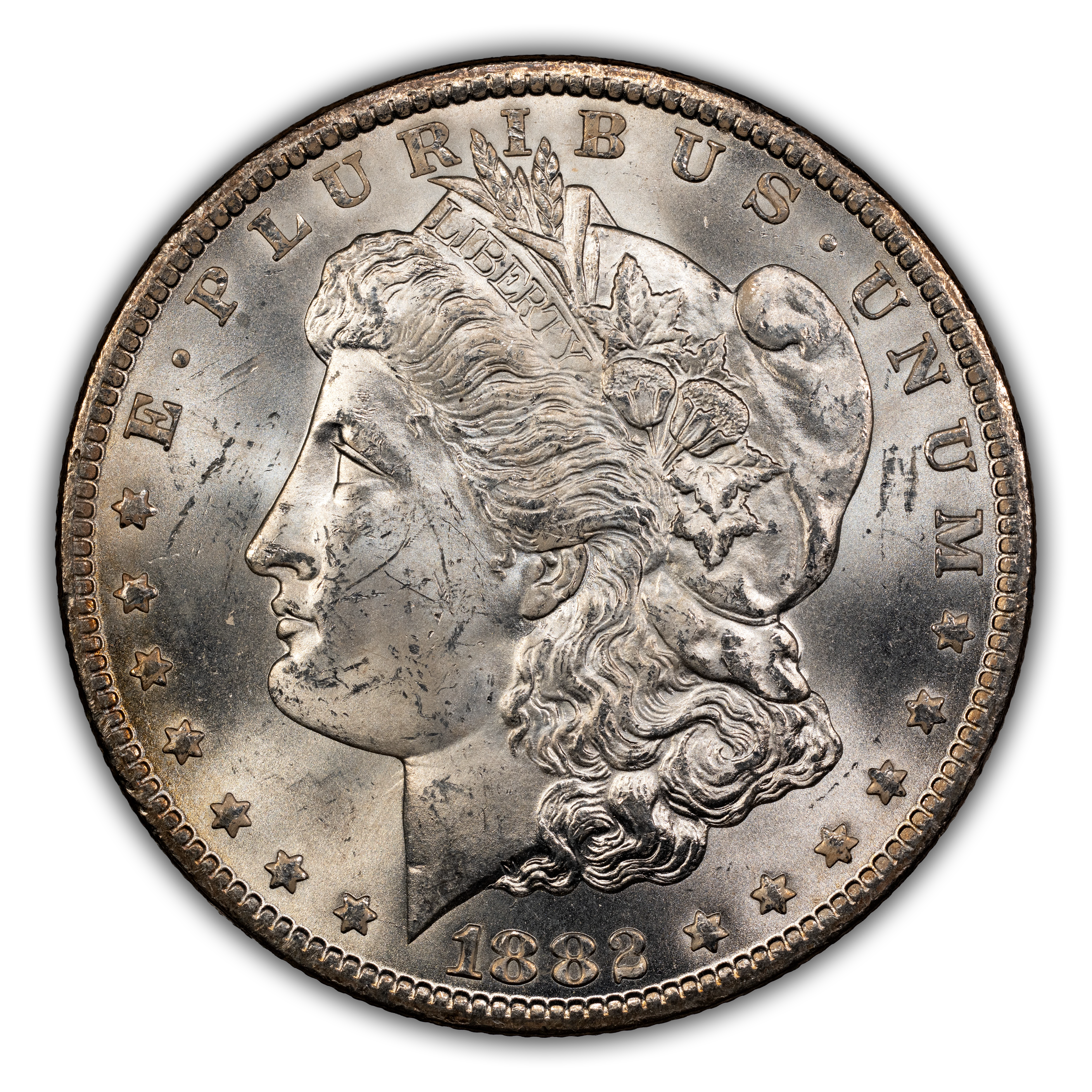 1882-CC $1  Multiple Vee Clashes, Repolished, VAM-2C4 MS thumbnail 6