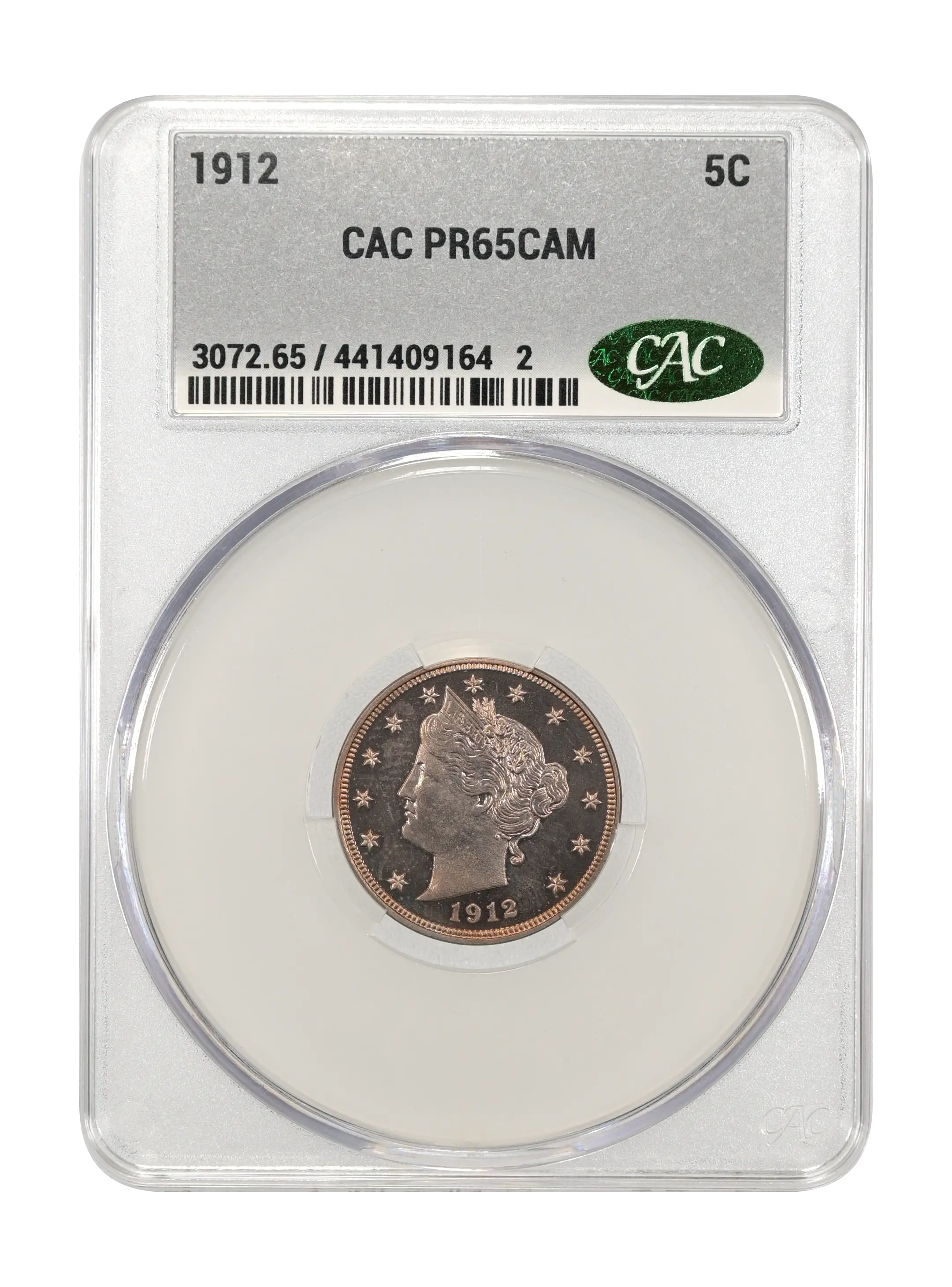 1912 5c PR DCAM PR65 DCAM thumbnail 24