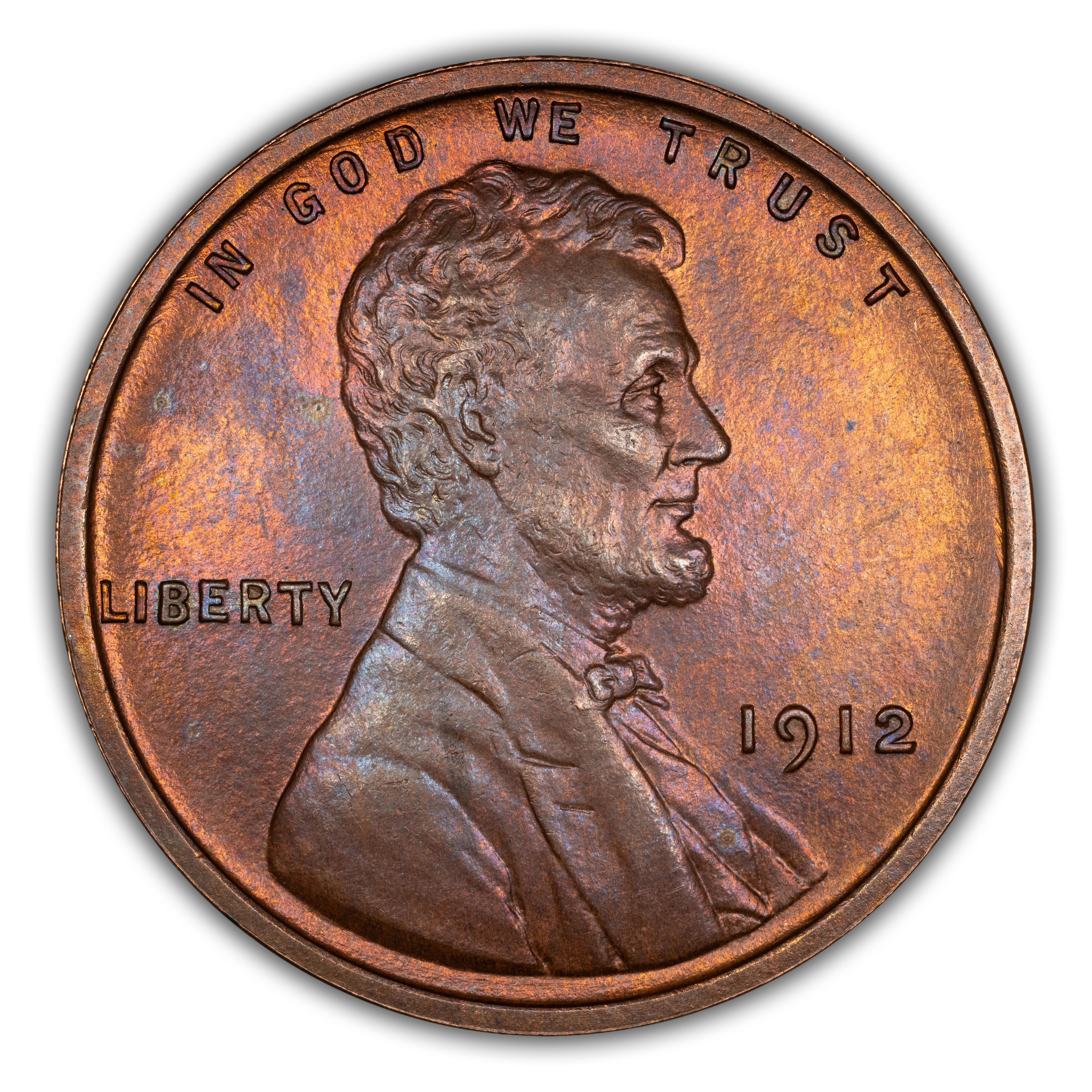 1912 1c Matte Finish PR BN thumbnail 3