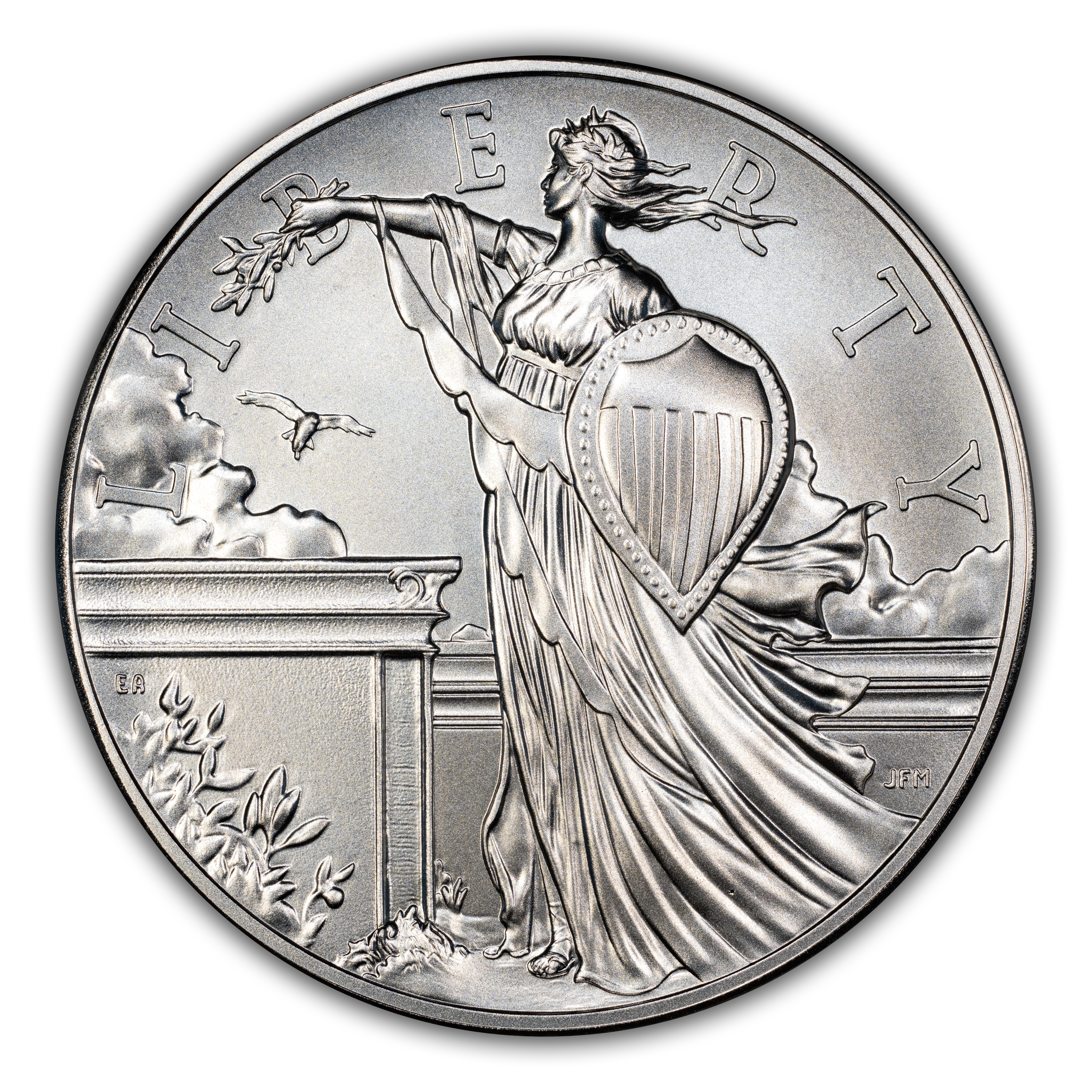 (2026) Medal 1oz Silver, Standing Liberty MS