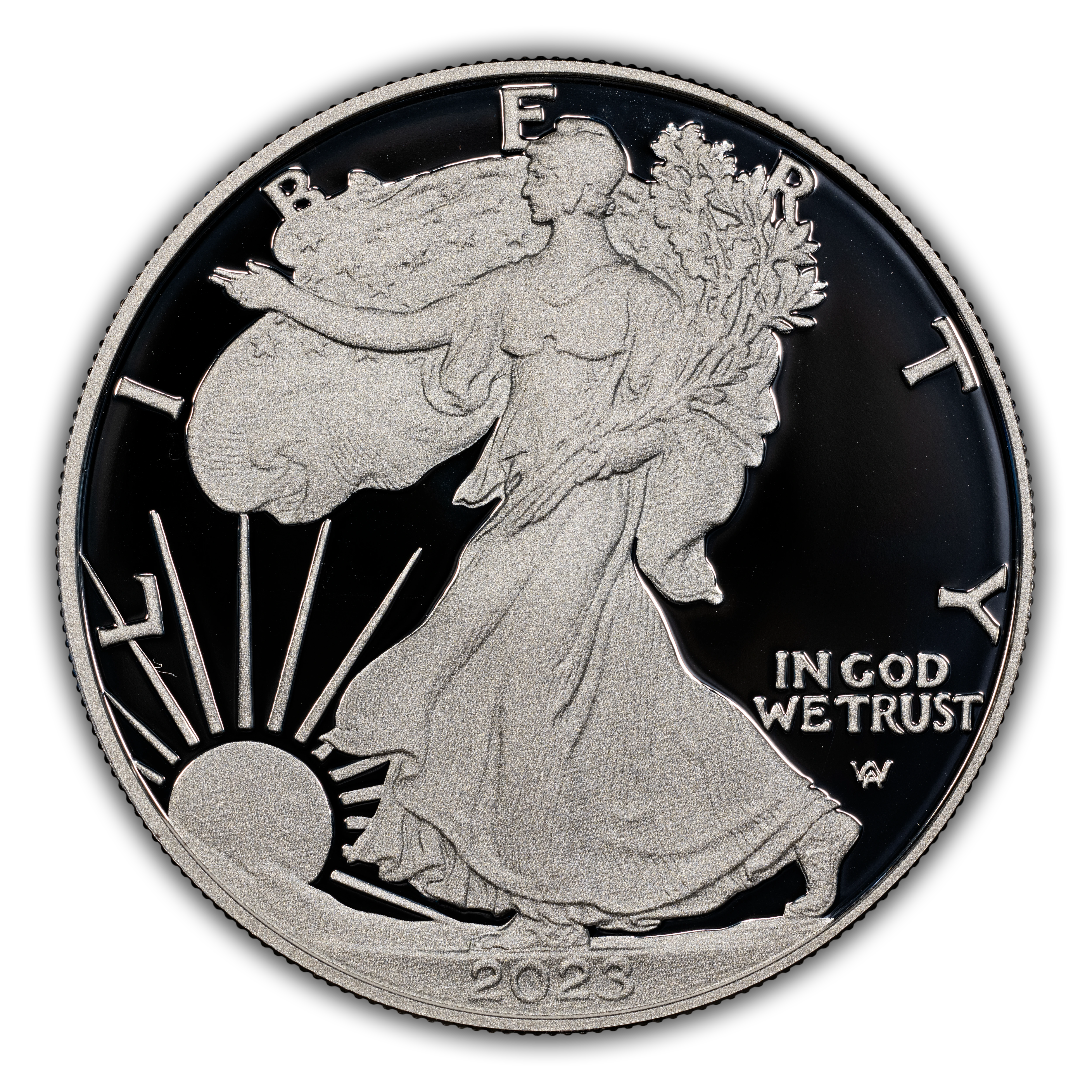 2023-S $1  Silver Eagle PR DCAM thumbnail 13