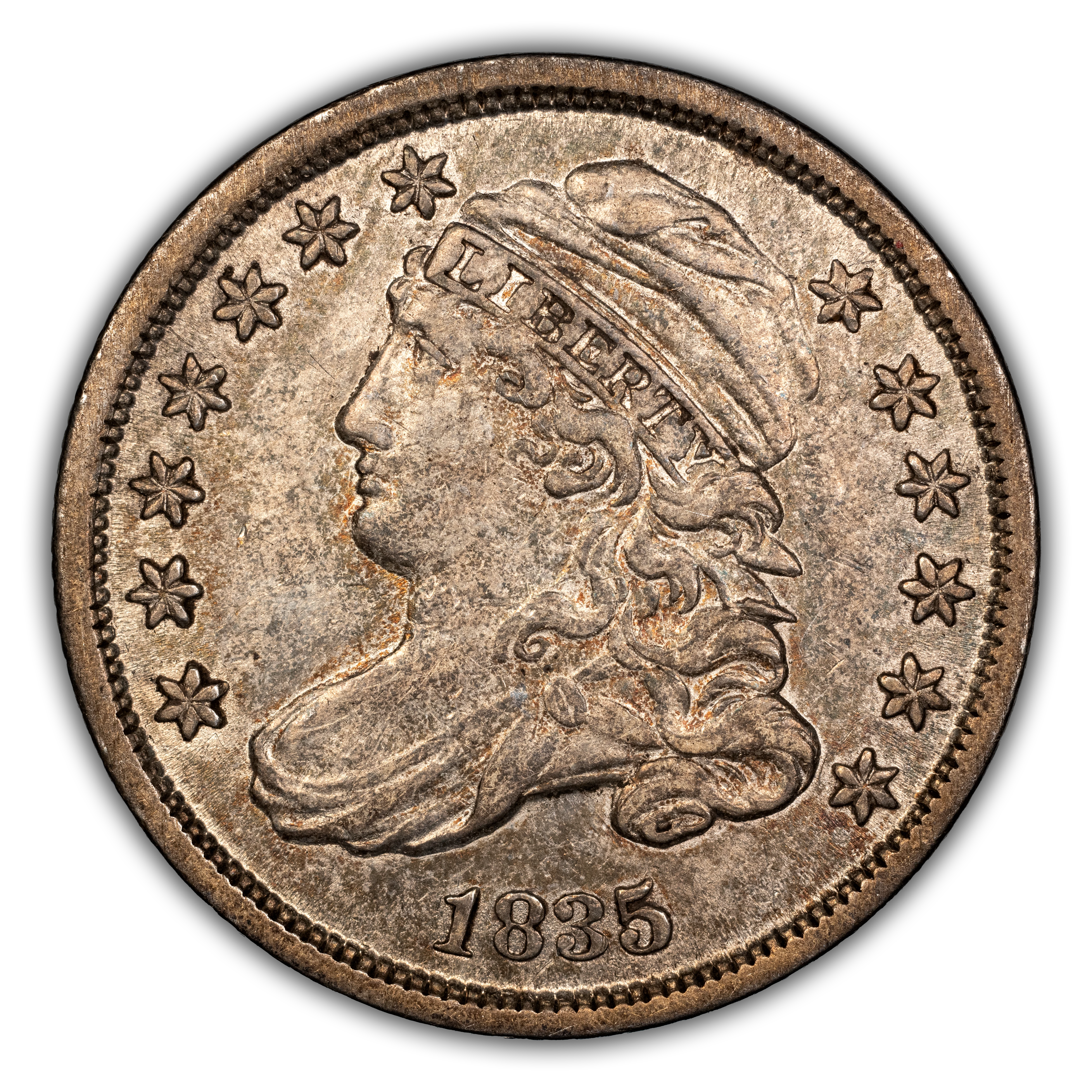 1835 10c JR-8 MS