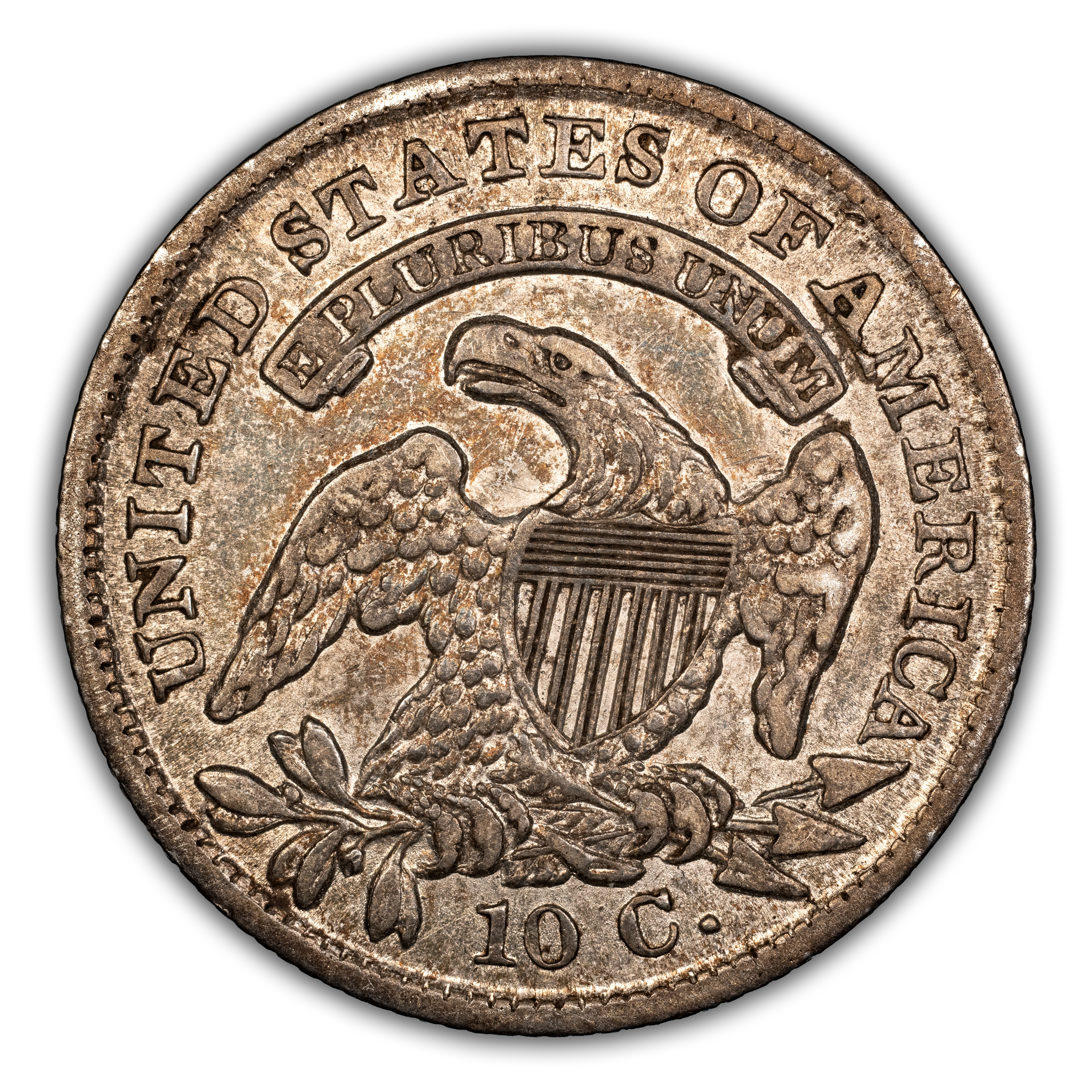 1835 10c JR-8 MS thumbnail 4
