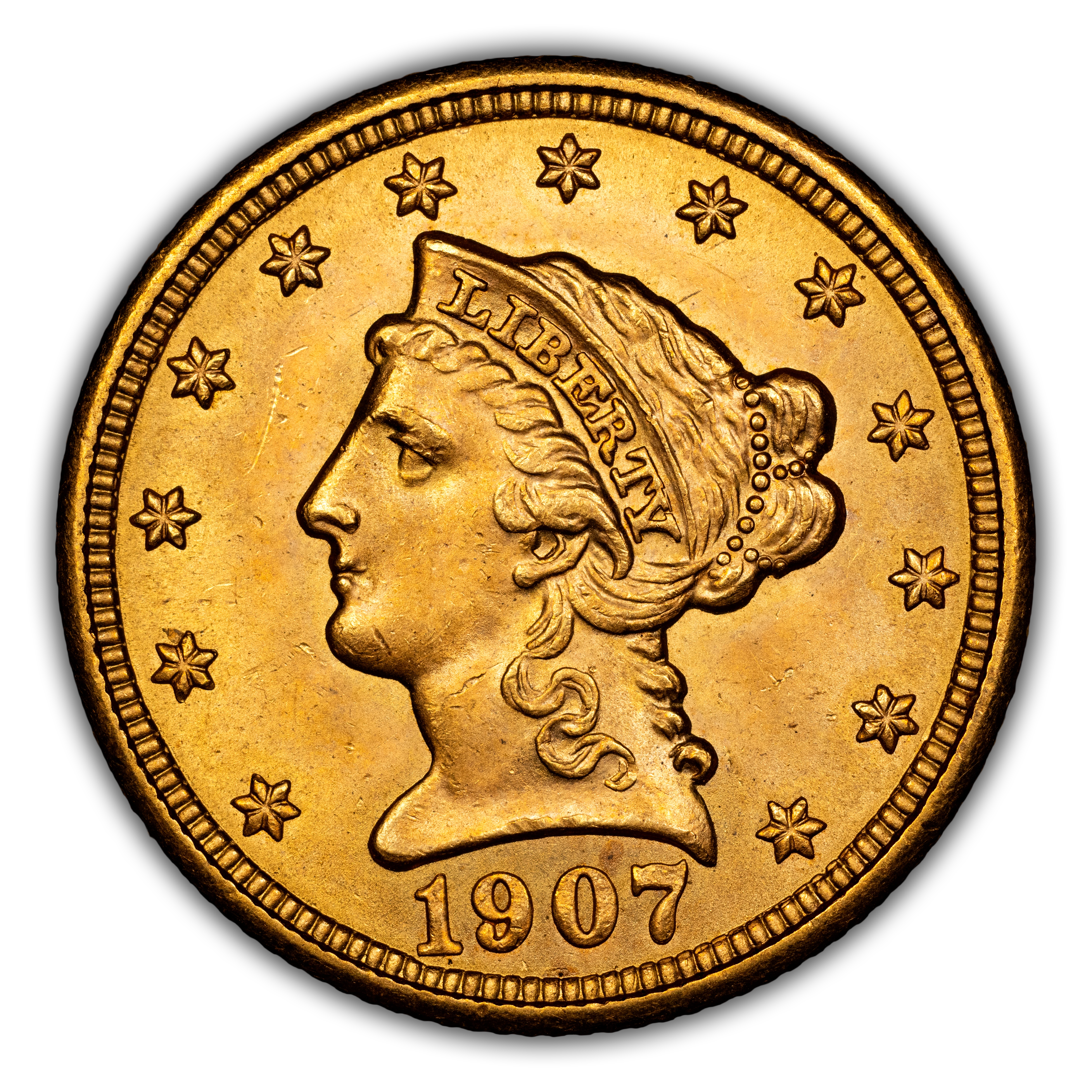 1907 $2 1/2 MS thumbnail 3