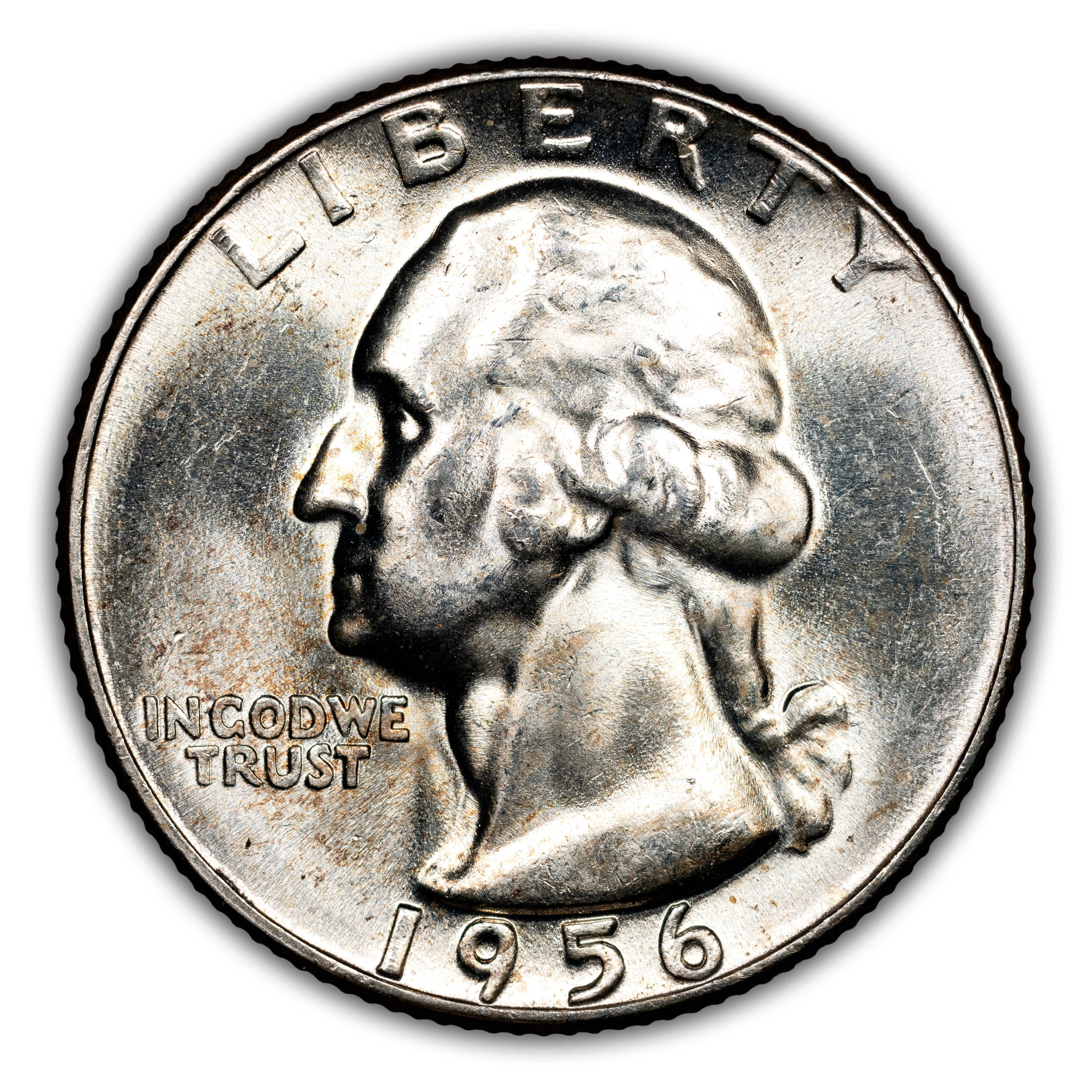 1956 25c Type B Reverse, FS-901 MS