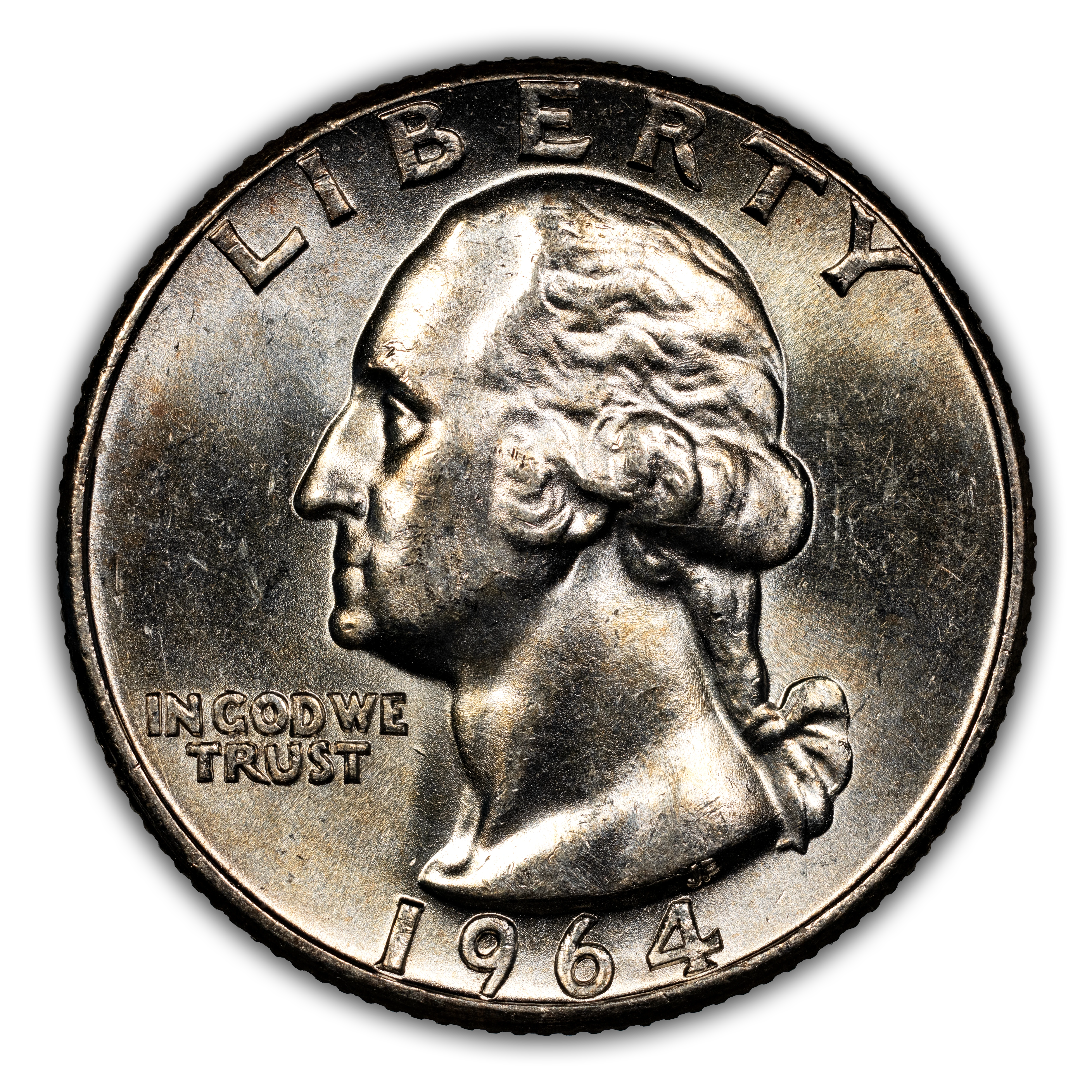 1964 25c Type B Reverse, FS-901 MS thumbnail 2