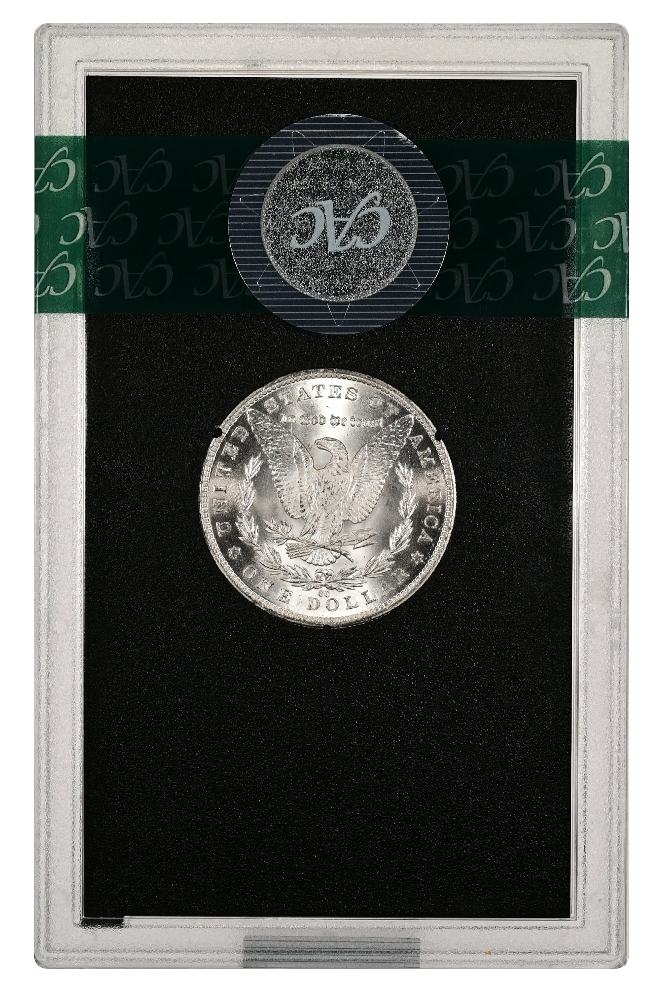 1882-CC $1  GSA Hoard, Faint Counter Clash Lip, VAM-2B2 MS thumbnail 4