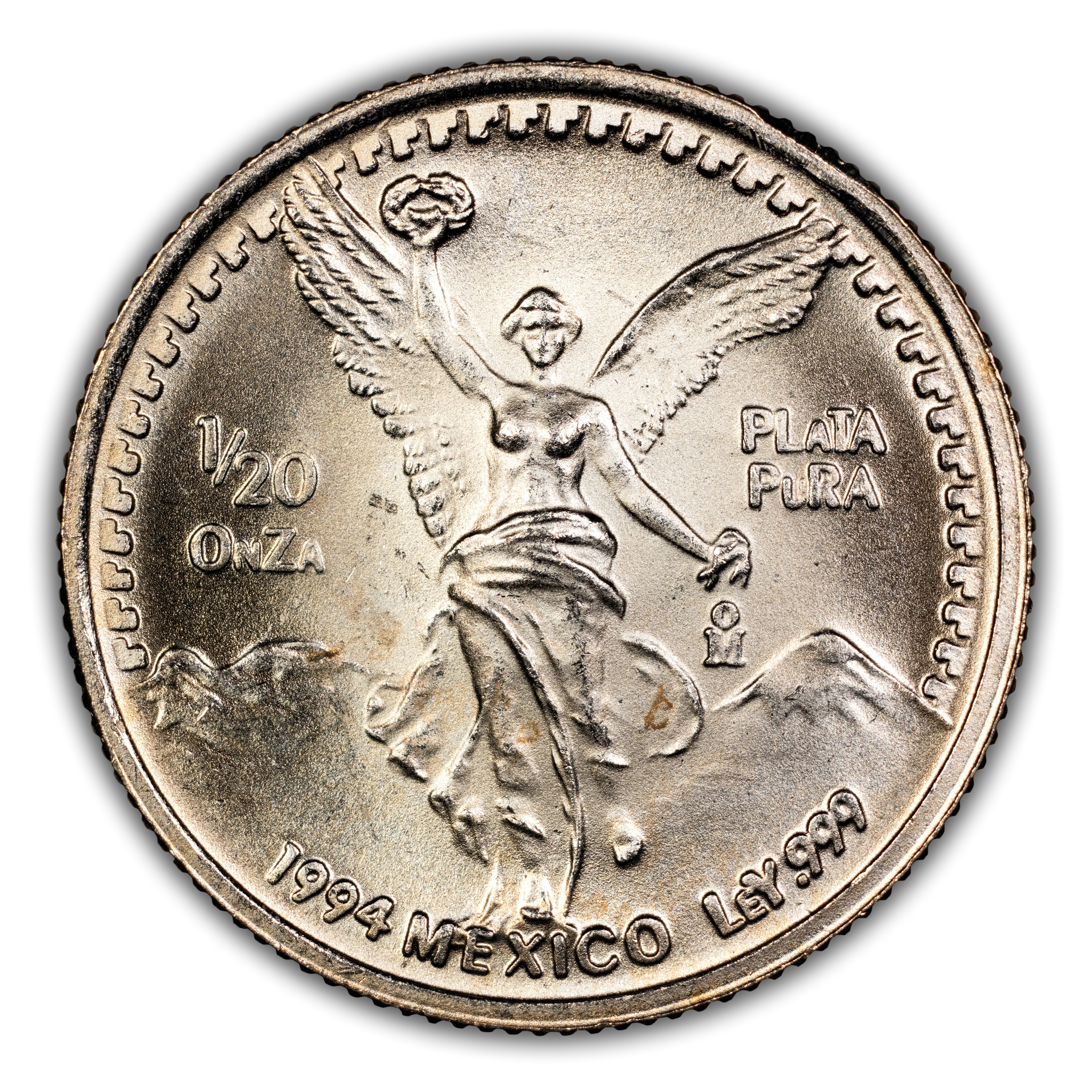 Mexico 1998 Silver 1/20 Onza Libertad Coin Values & Prices | Greysheet