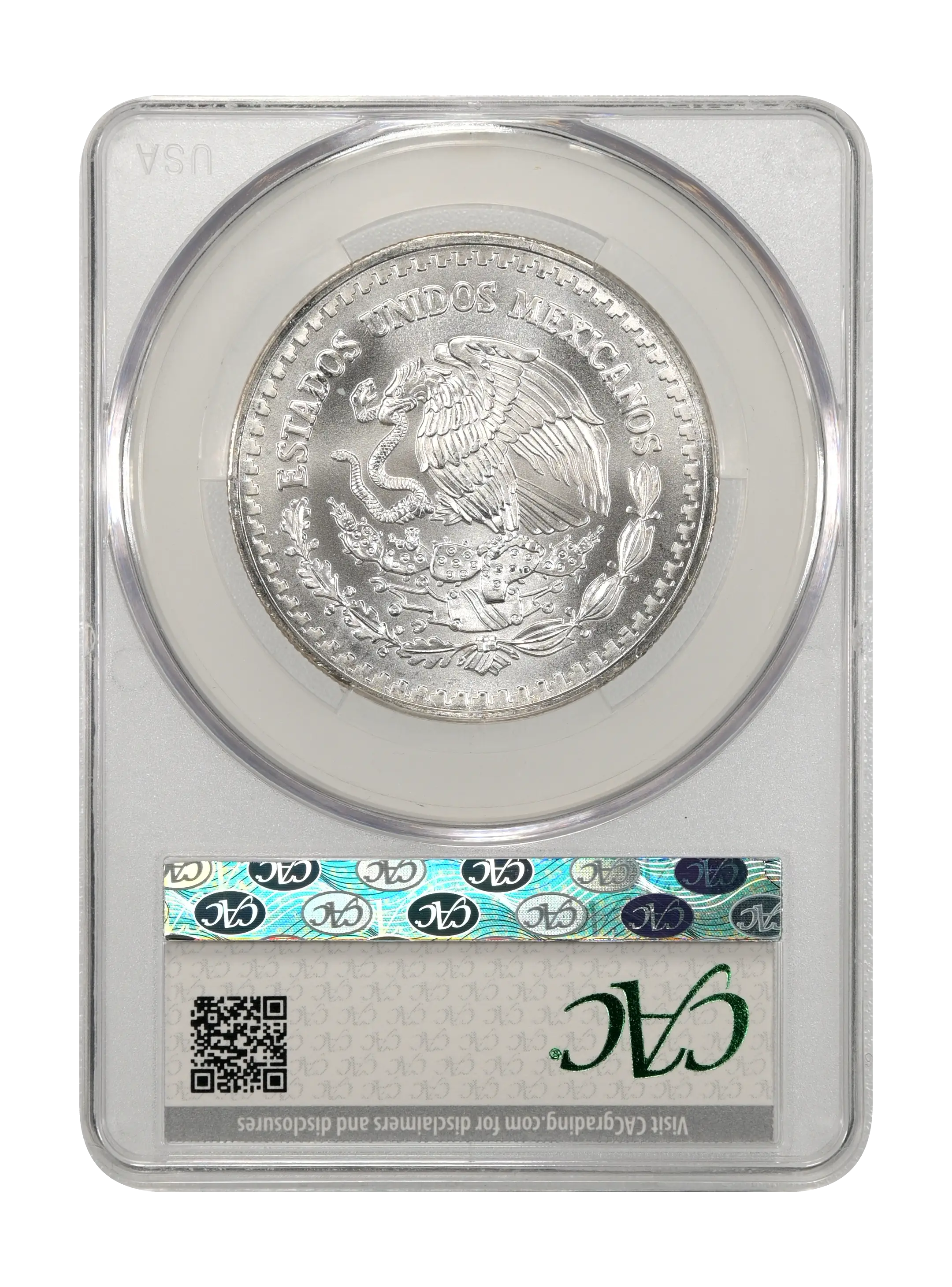 1994-Mo 1 Onza Libertad, Silver MS (KM-494.3) MS65 thumbnail 22