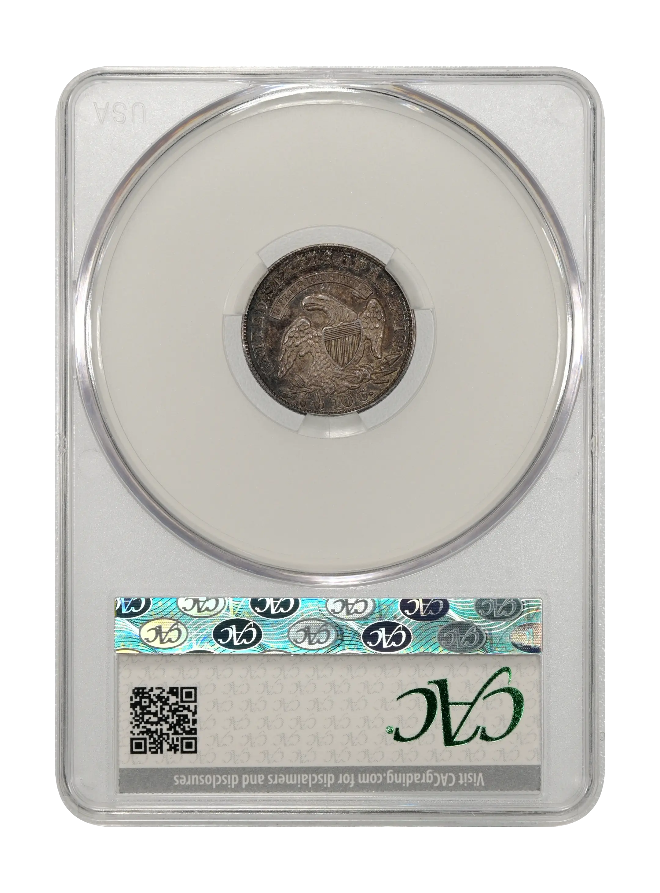 1834 10c Large 4, JR-6 MS thumbnail 18