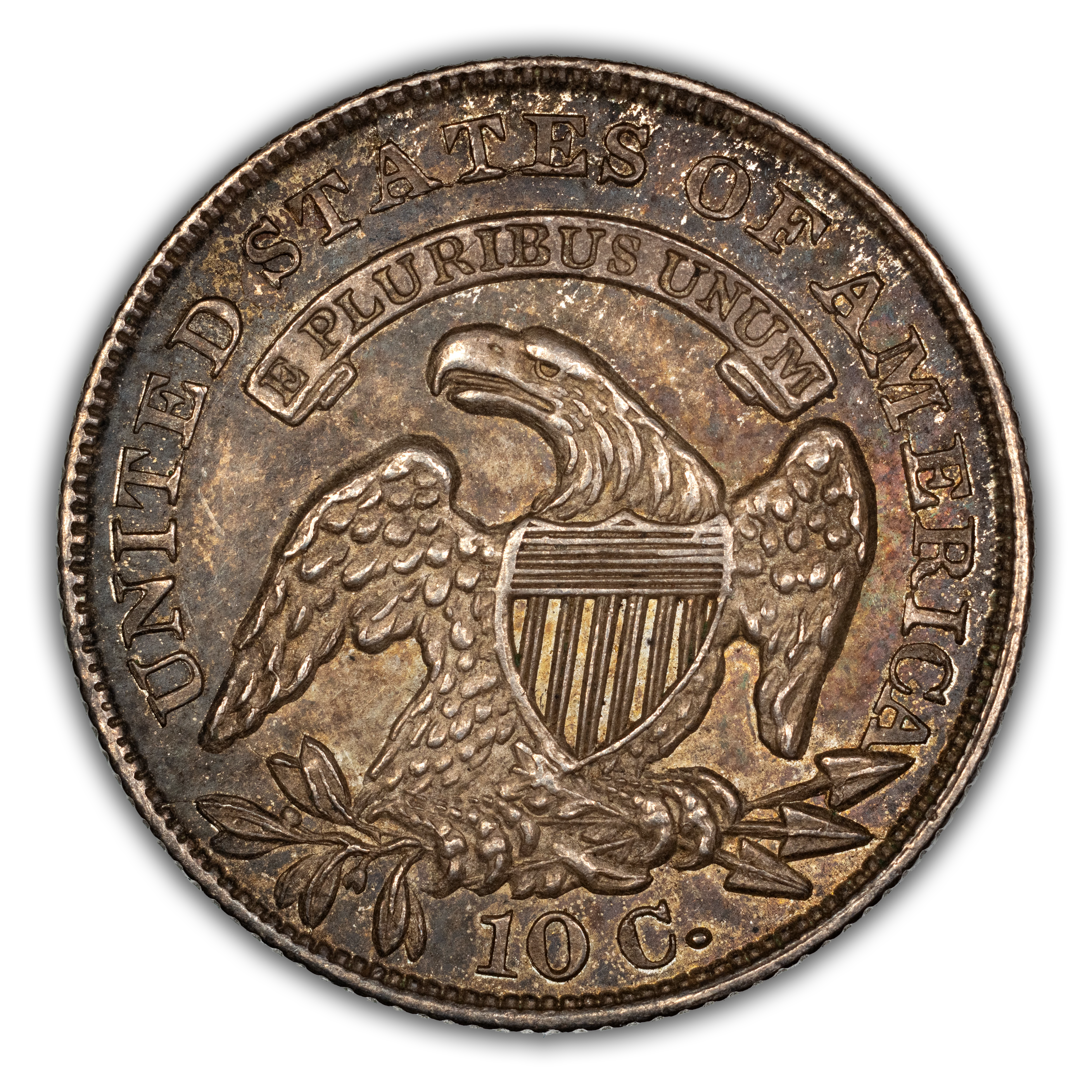 1834 10c Large 4, JR-6 MS thumbnail 7