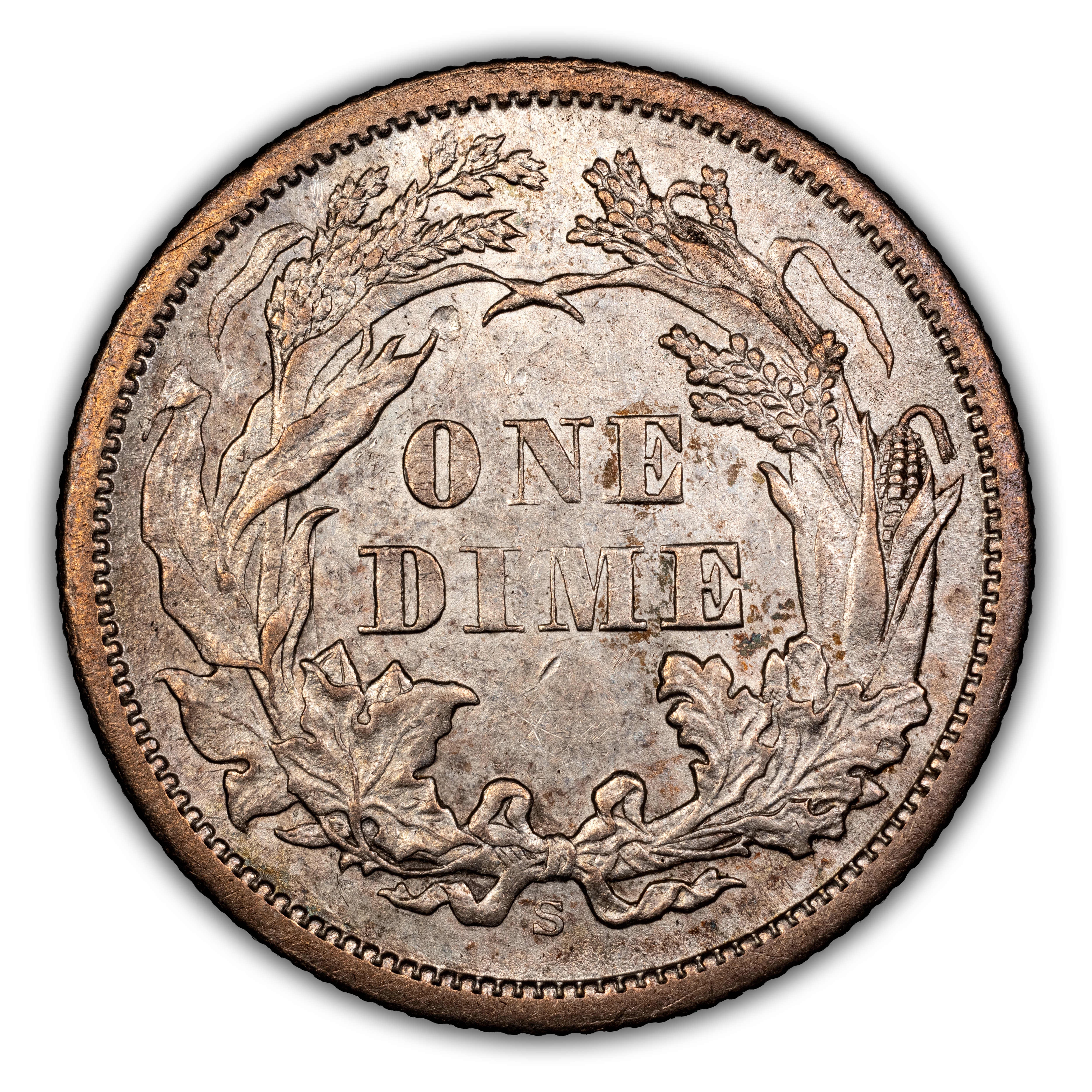 1871-S 10c MS thumbnail 13