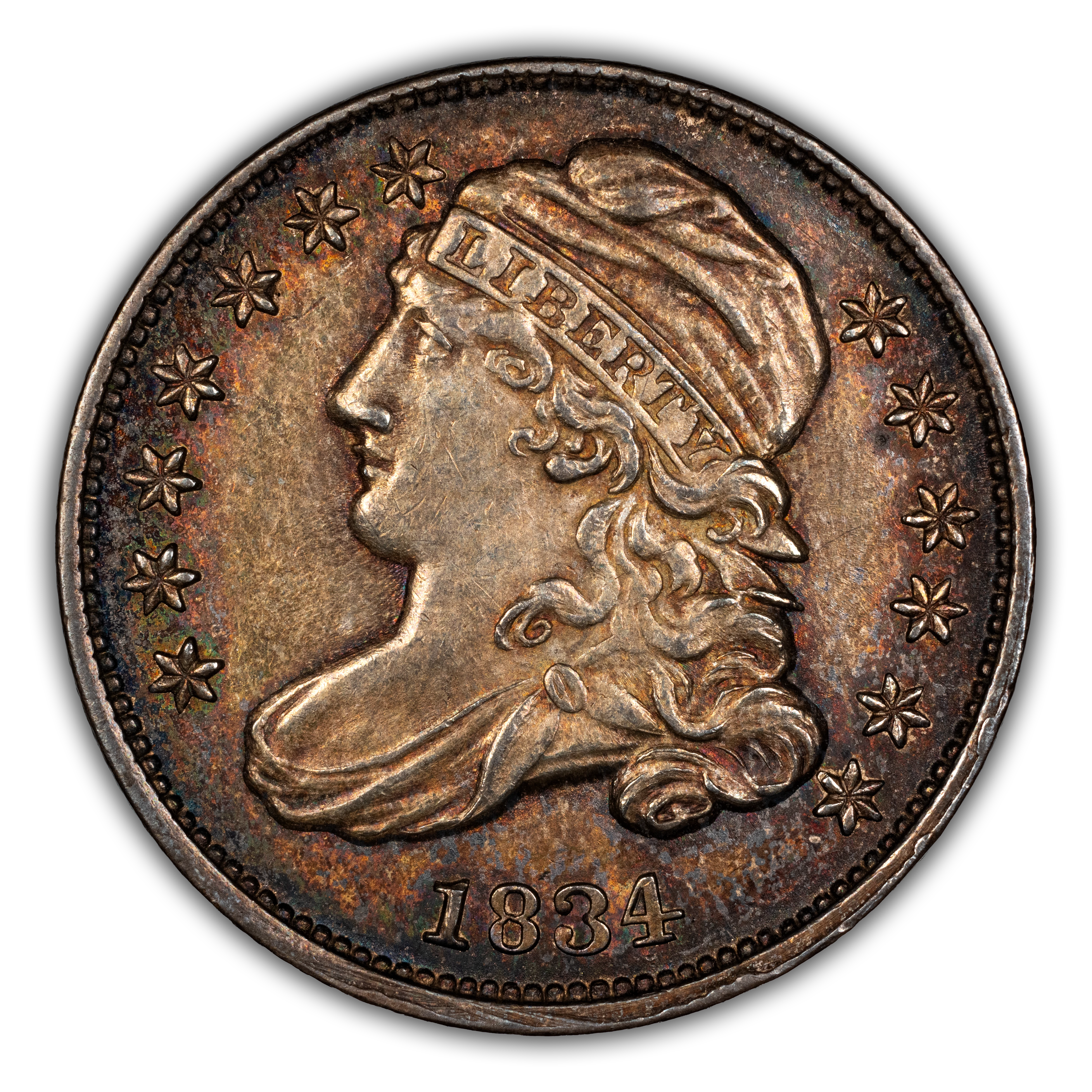 1834 10c Small 4 MS thumbnail 3