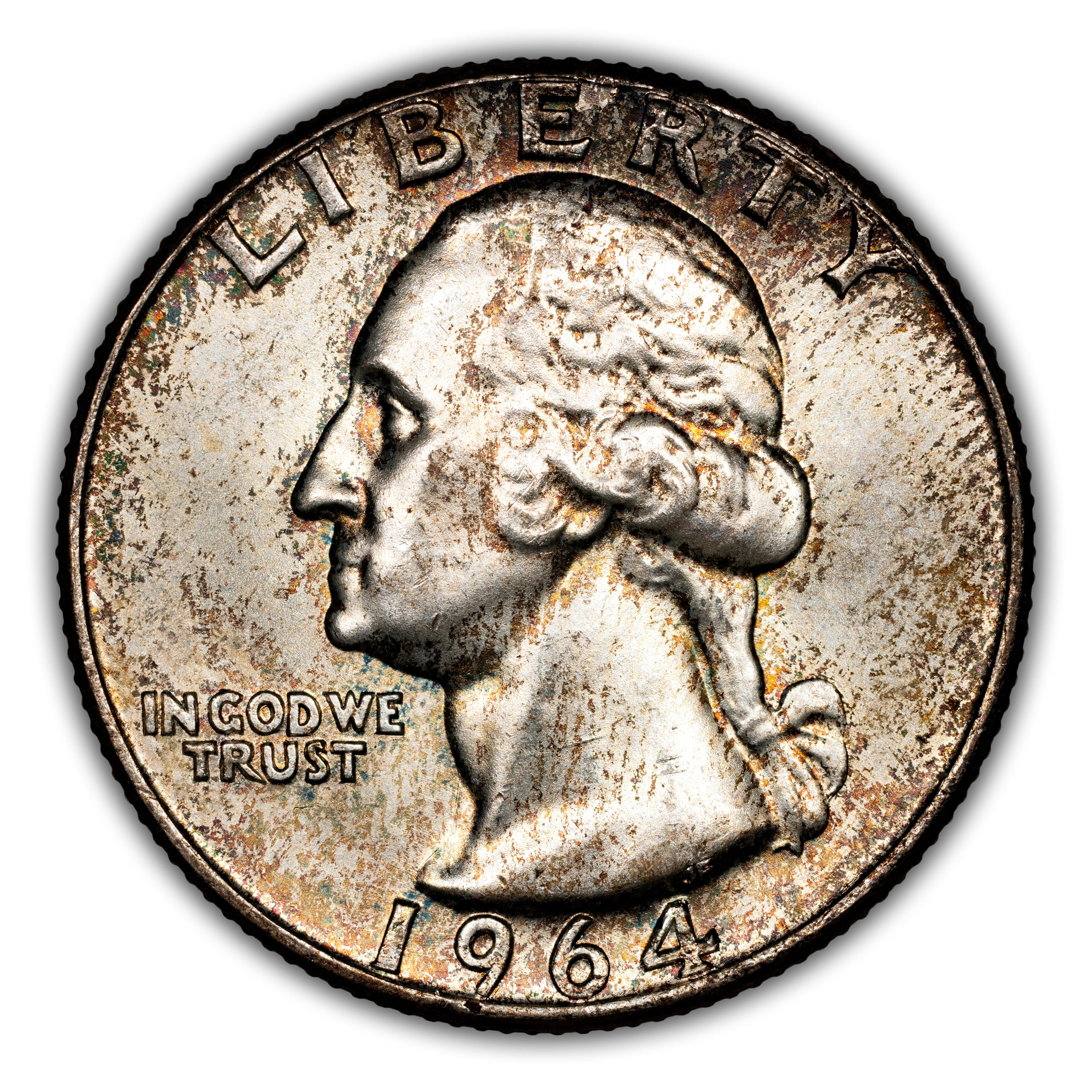 1964 25c Type B Reverse, FS-901 MS