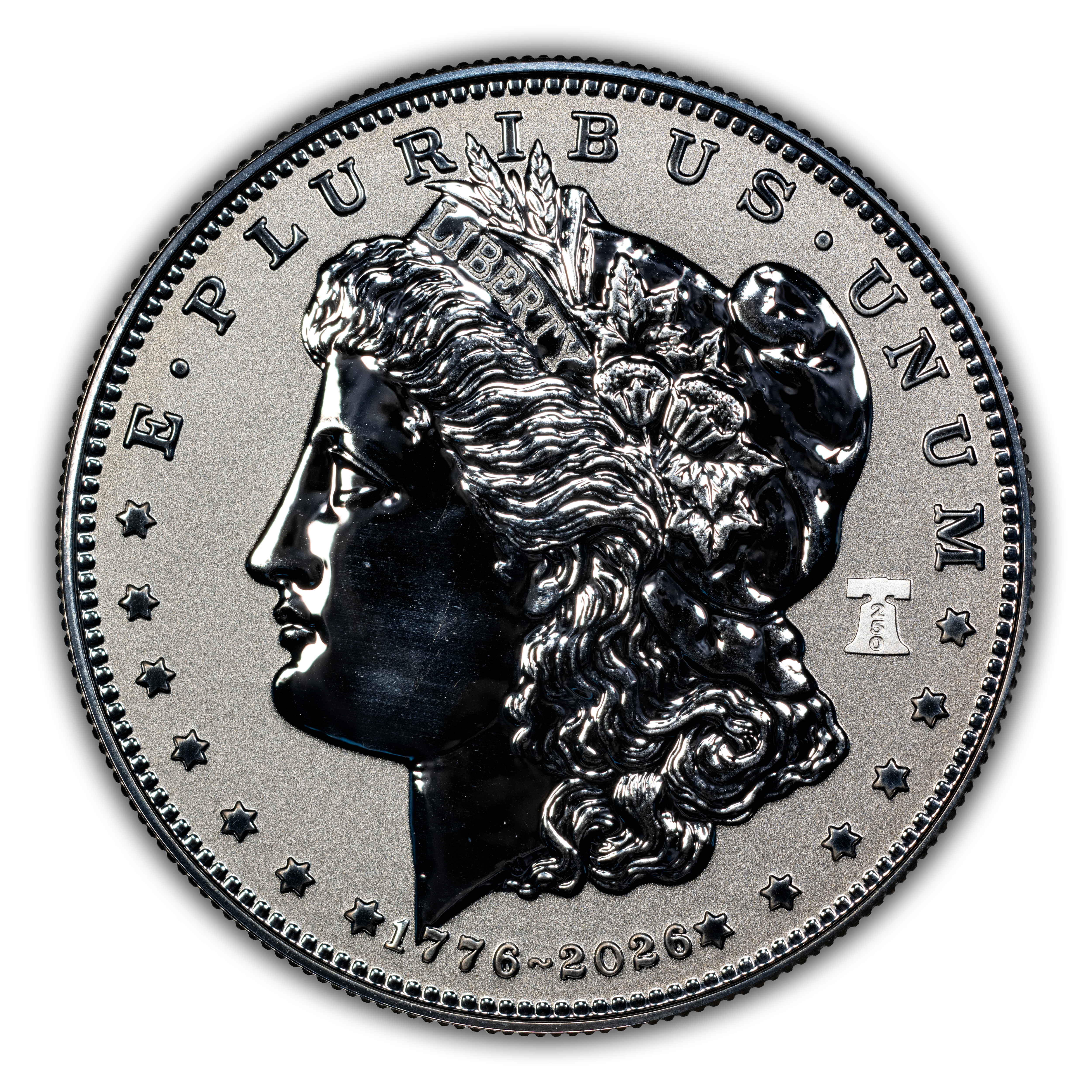 1776~2026-P S$1  Morgan, Liberty Bell Privy, Reverse Proof PR thumbnail 3
