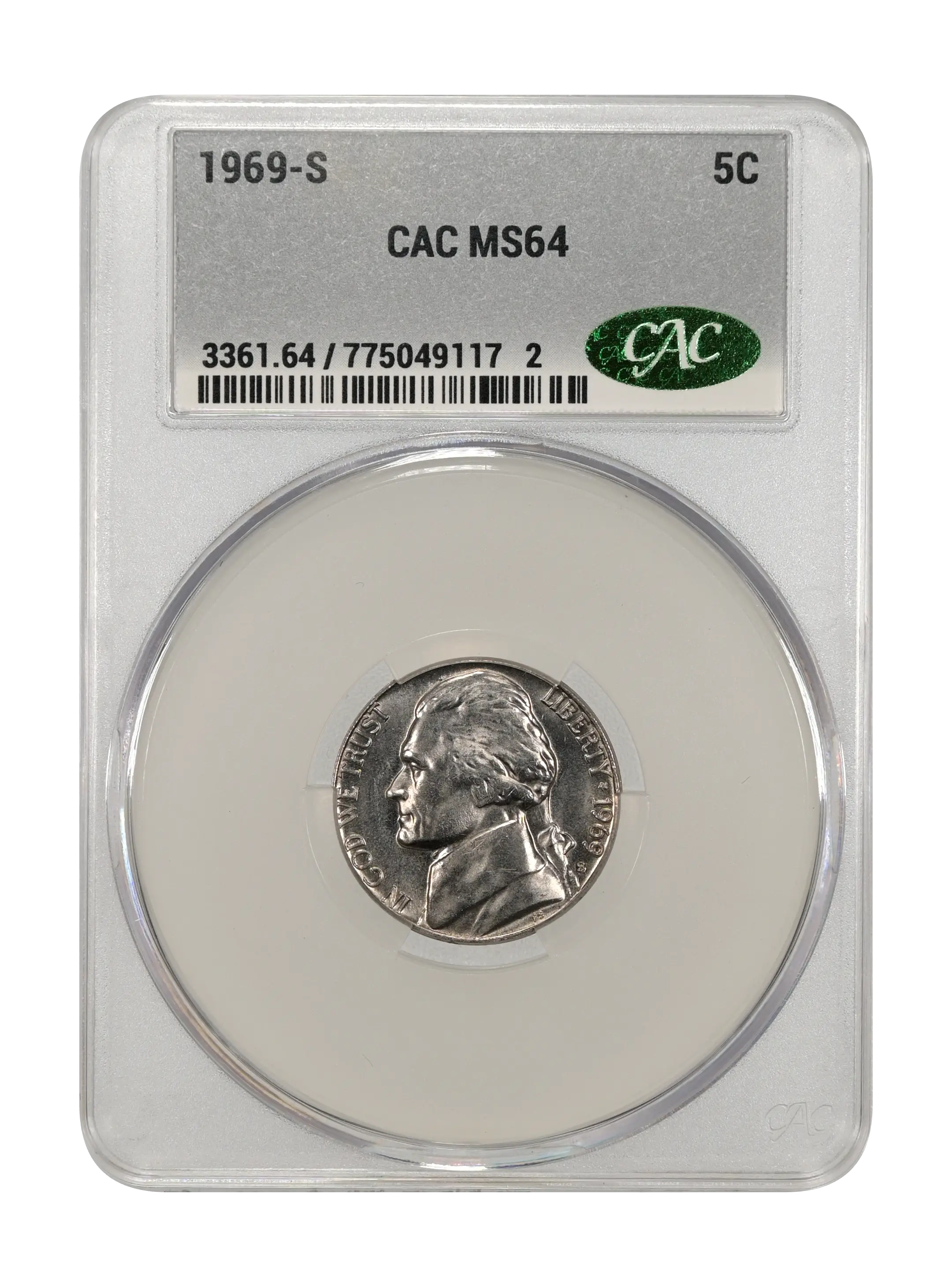 1969-S 5c MS thumbnail 13