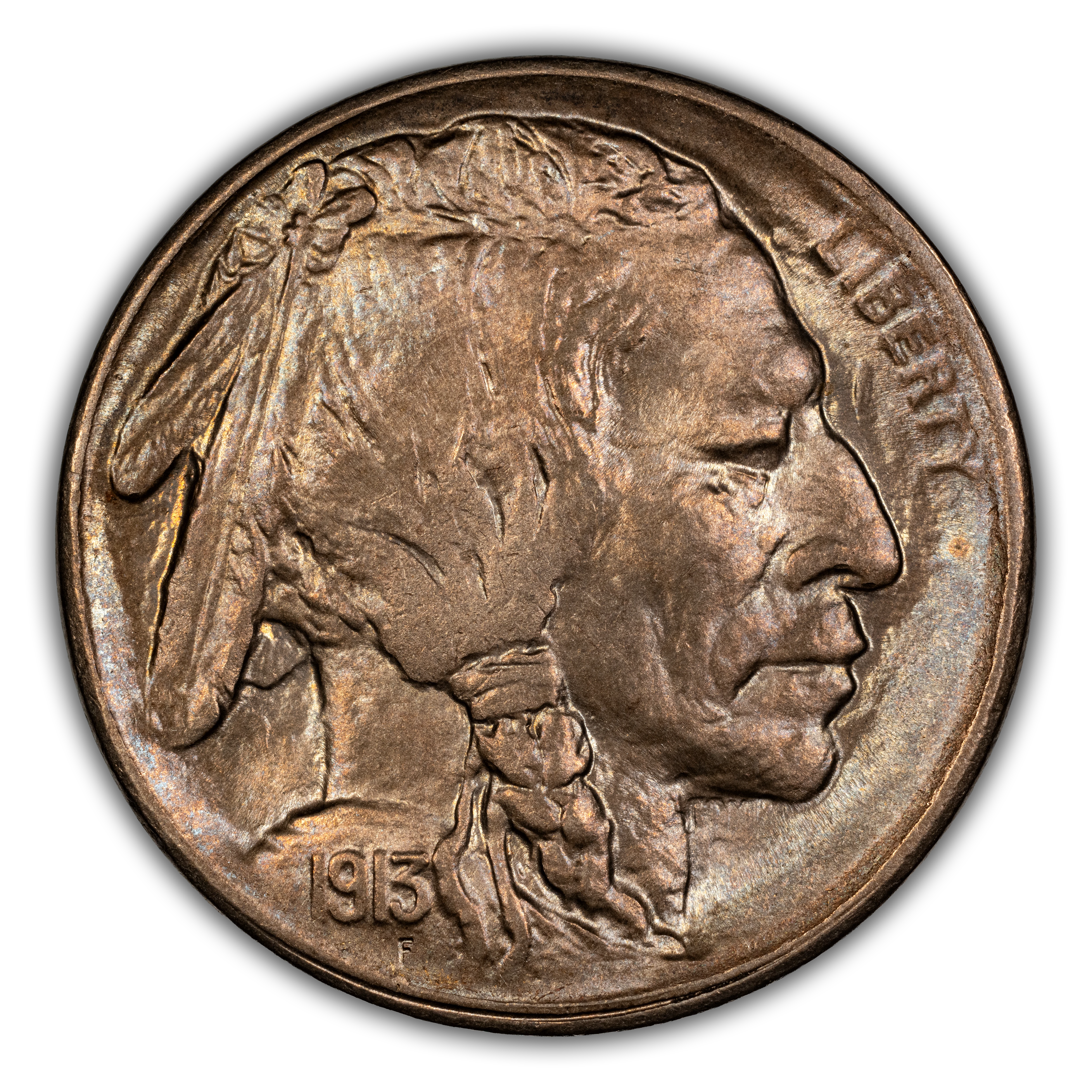 1913-S 5c Buffalo, Type 2 MS