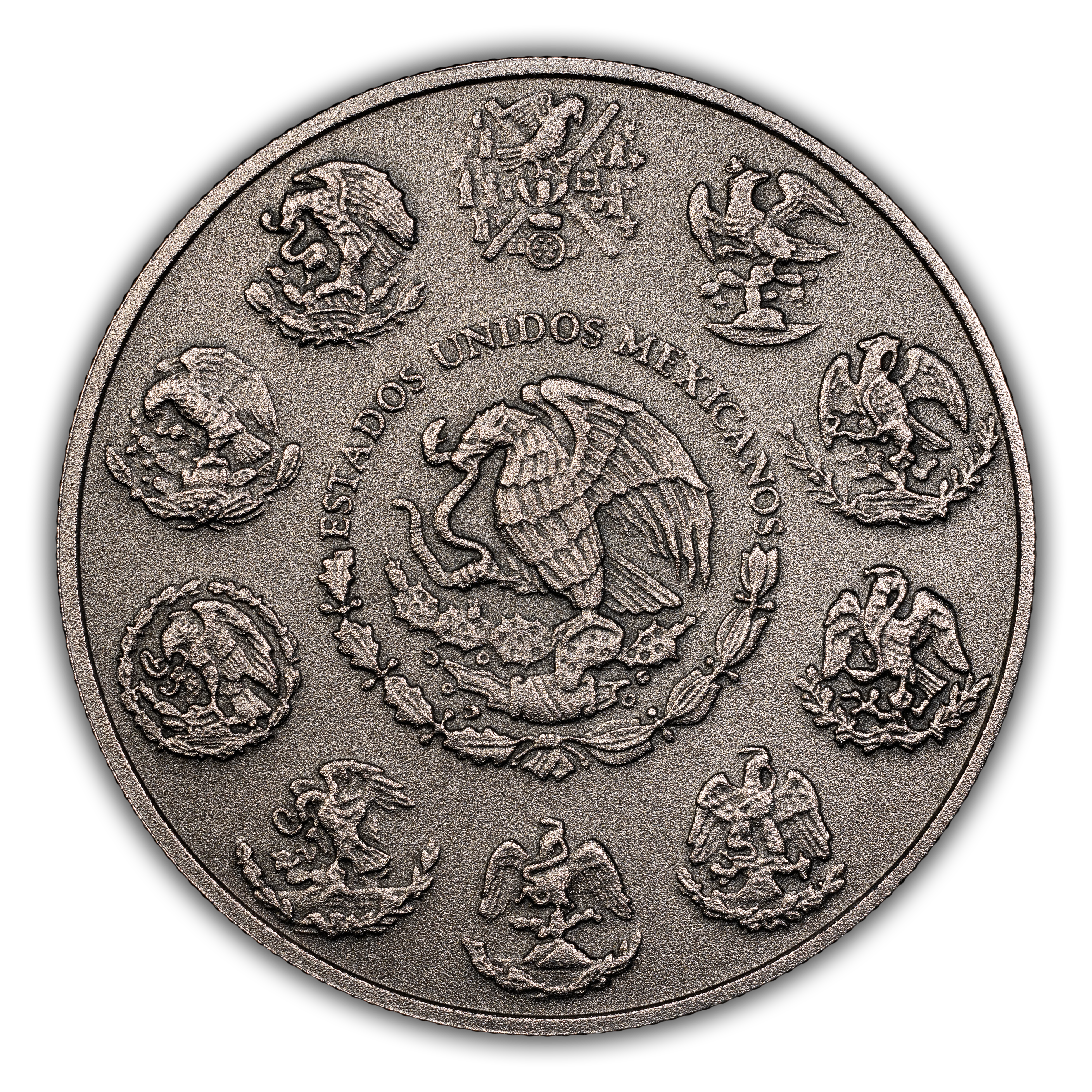 2018-Mo 1 Onza Libertad, Silver, Antiqued Finish MS (KM-639) thumbnail 14