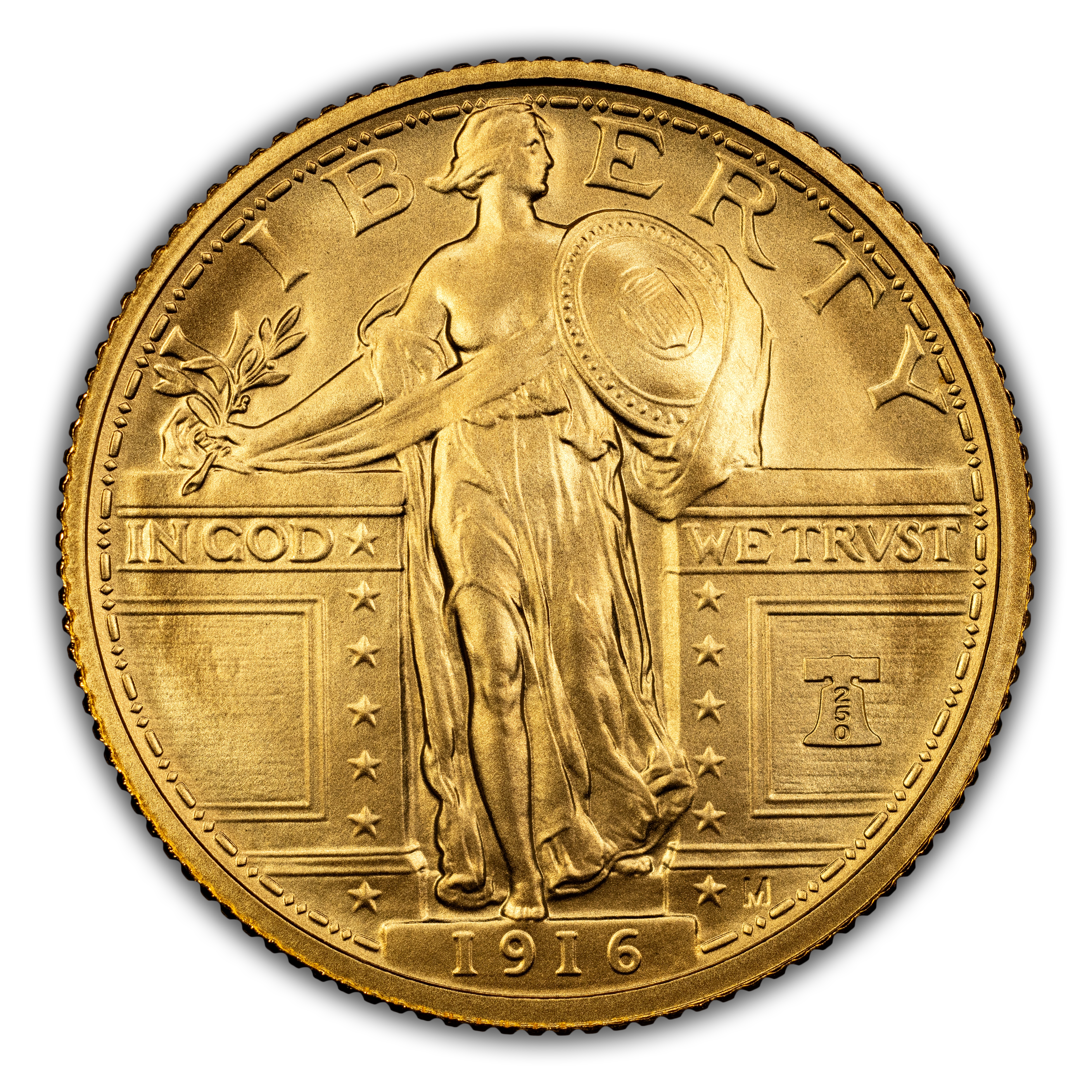 (2026) G25c Gold Standing Liberty, 250th Anniversary Privy SP thumbnail 4