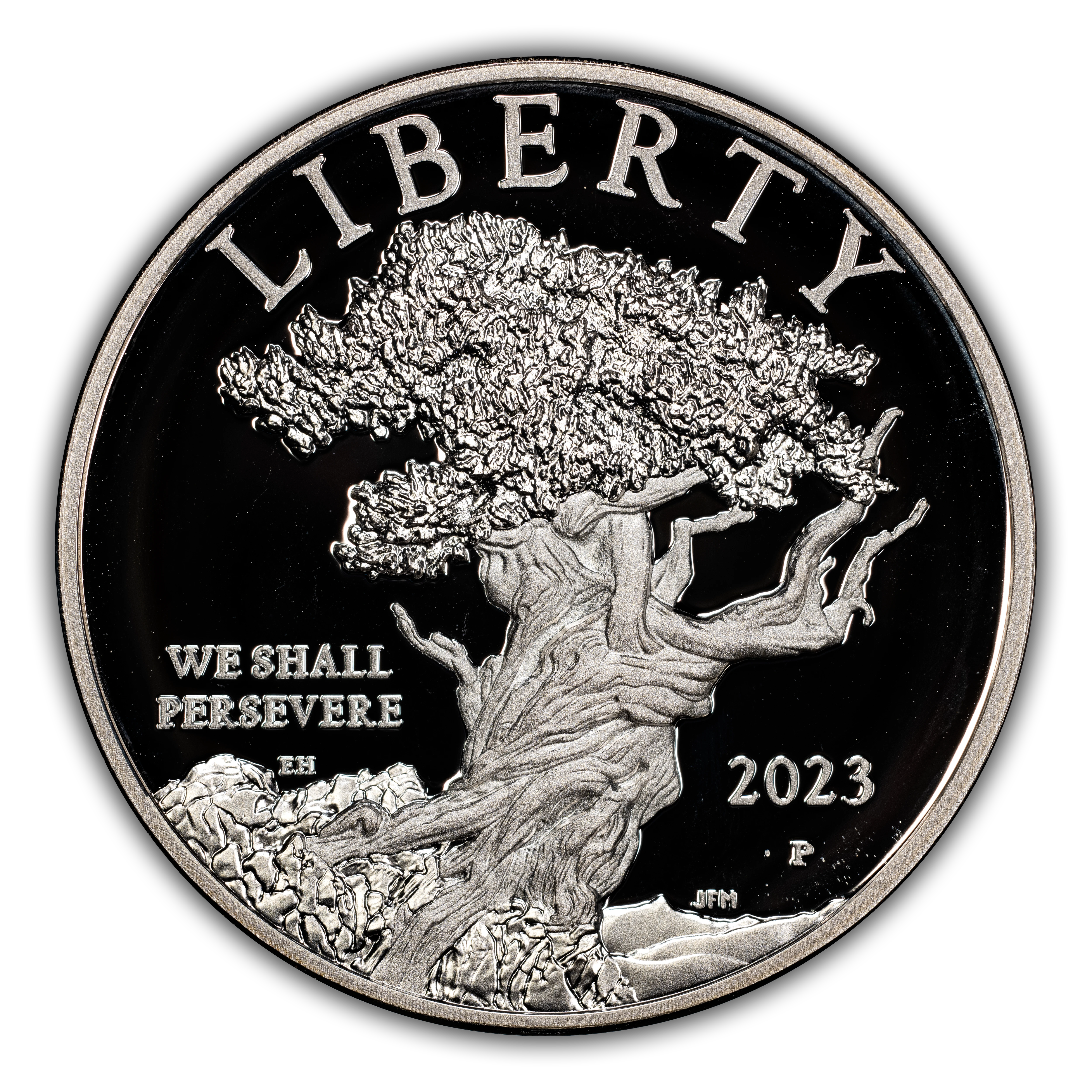 2023-P Medal 1oz Silver, American Liberty, Bristlecone Pine Tree PR DCAM thumbnail 3