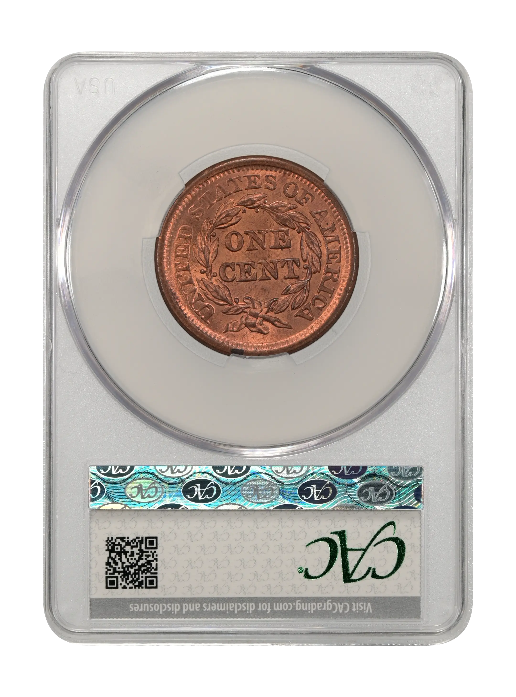 1857 1c Large Date MS RD thumbnail 9
