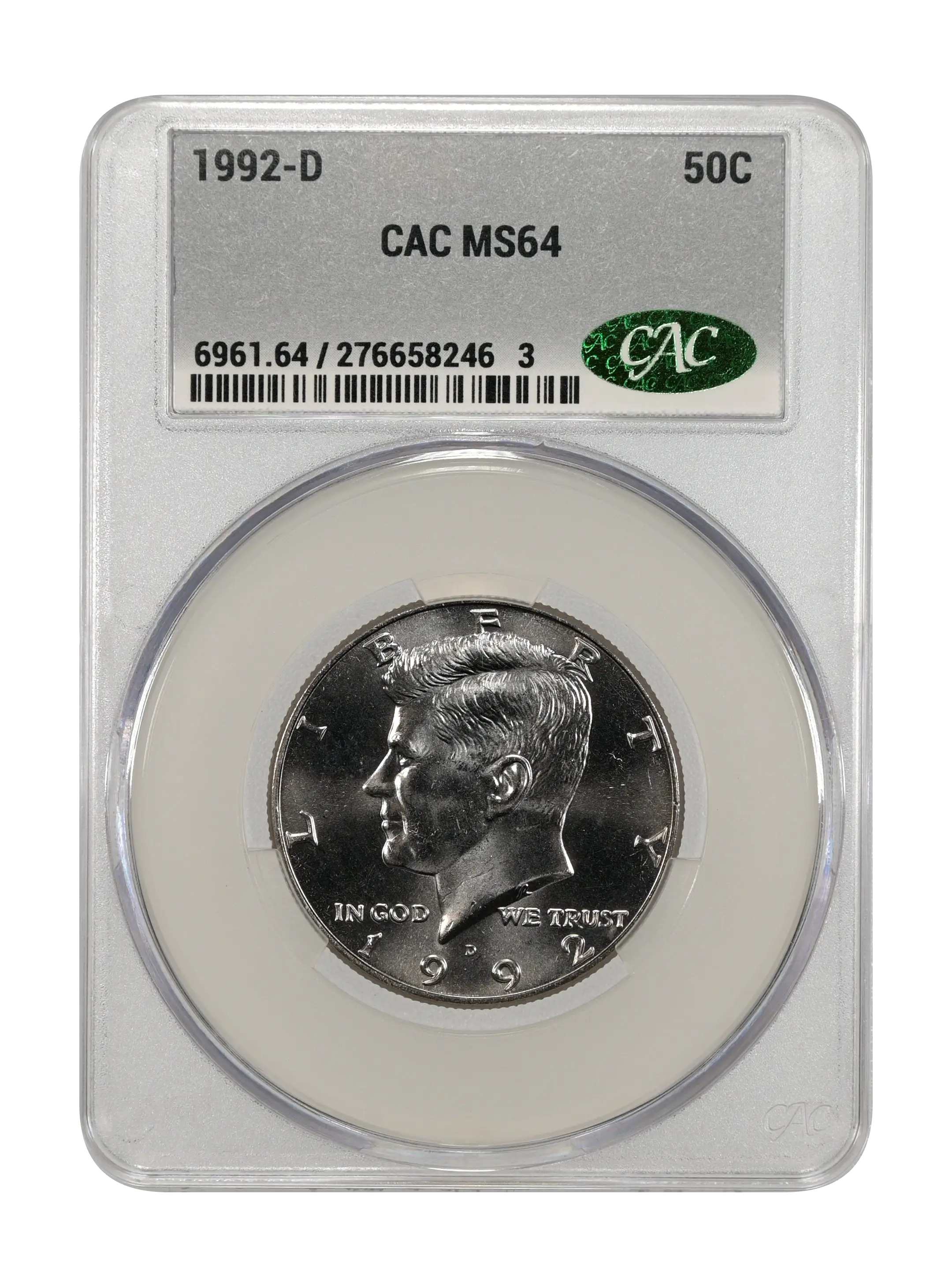 1992-D 50c MS thumbnail 9