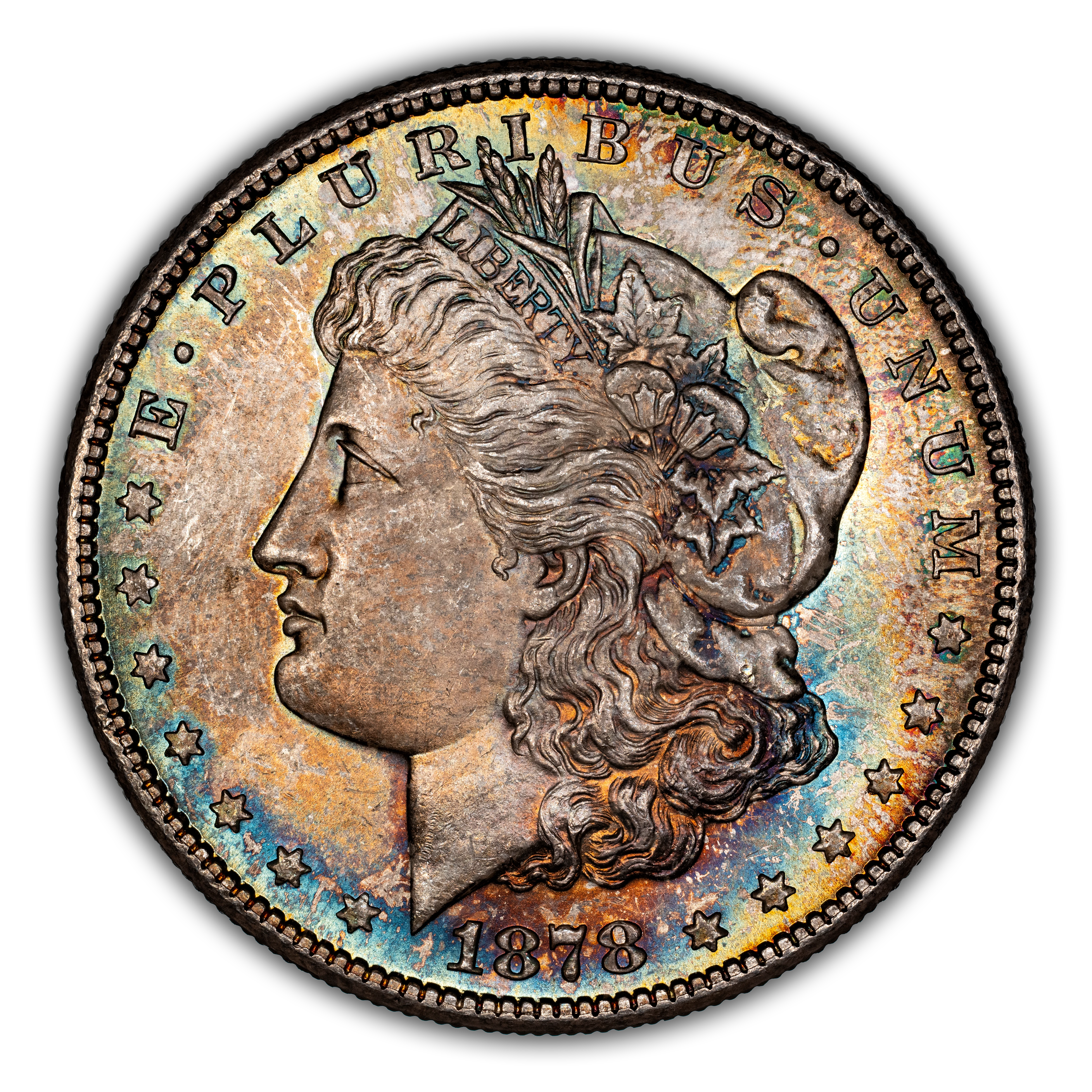 1878-S $1  S Tiled Left, VAM-127 MS thumbnail 2