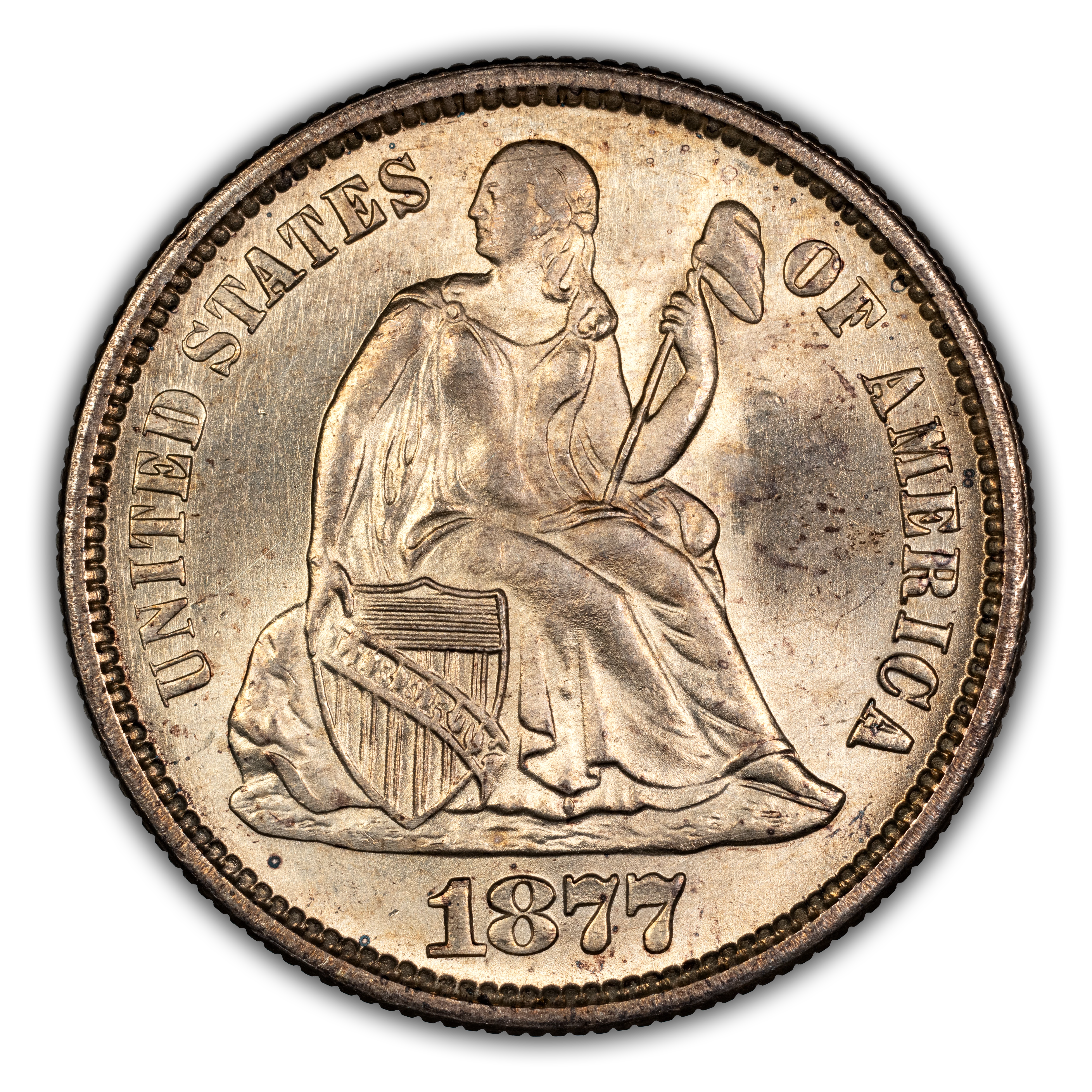 1877-S 10c MS thumbnail 2