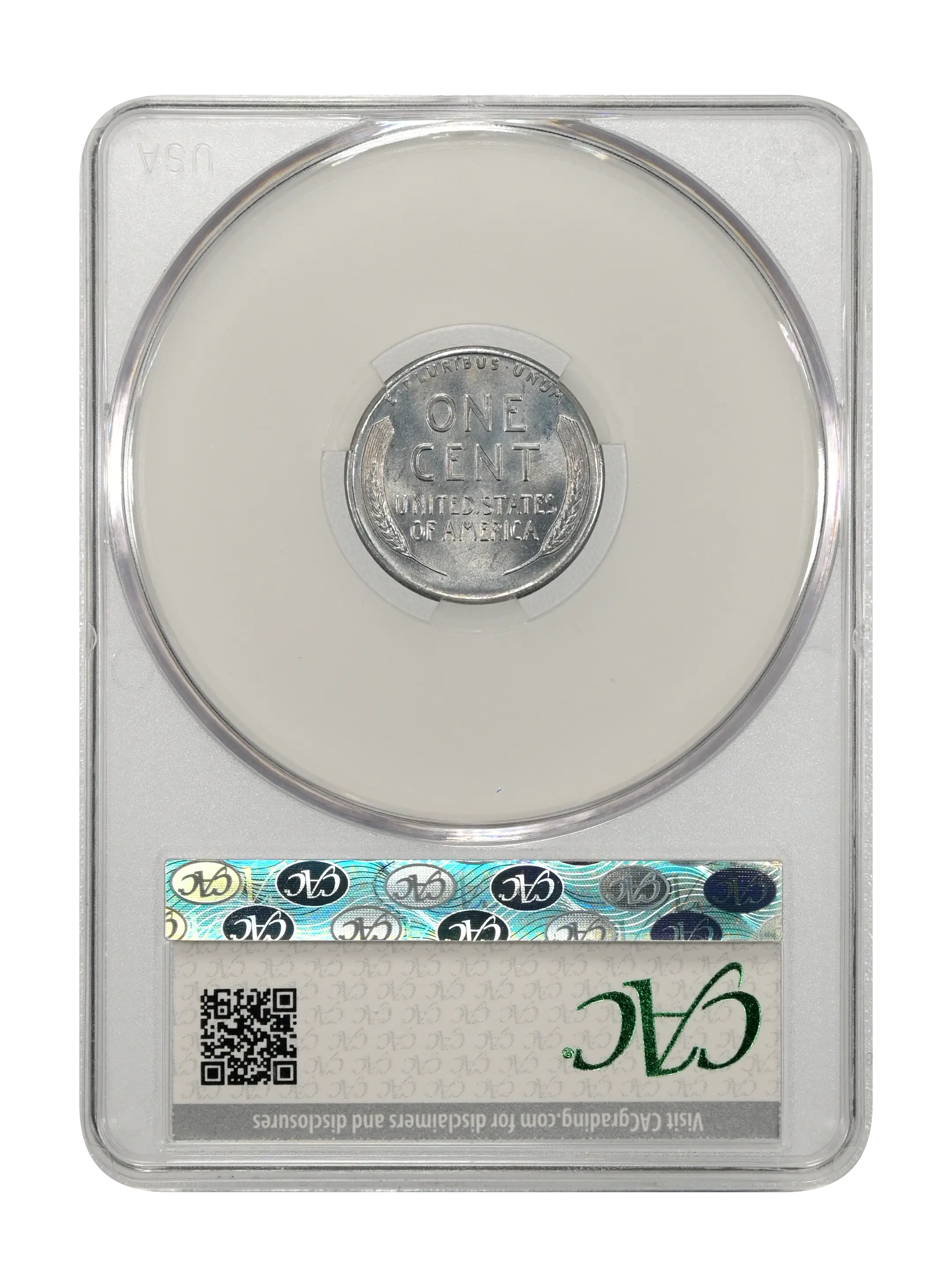 1943-D/D 1c Steel, Repunched Mintmark, FS-501 MS thumbnail 11