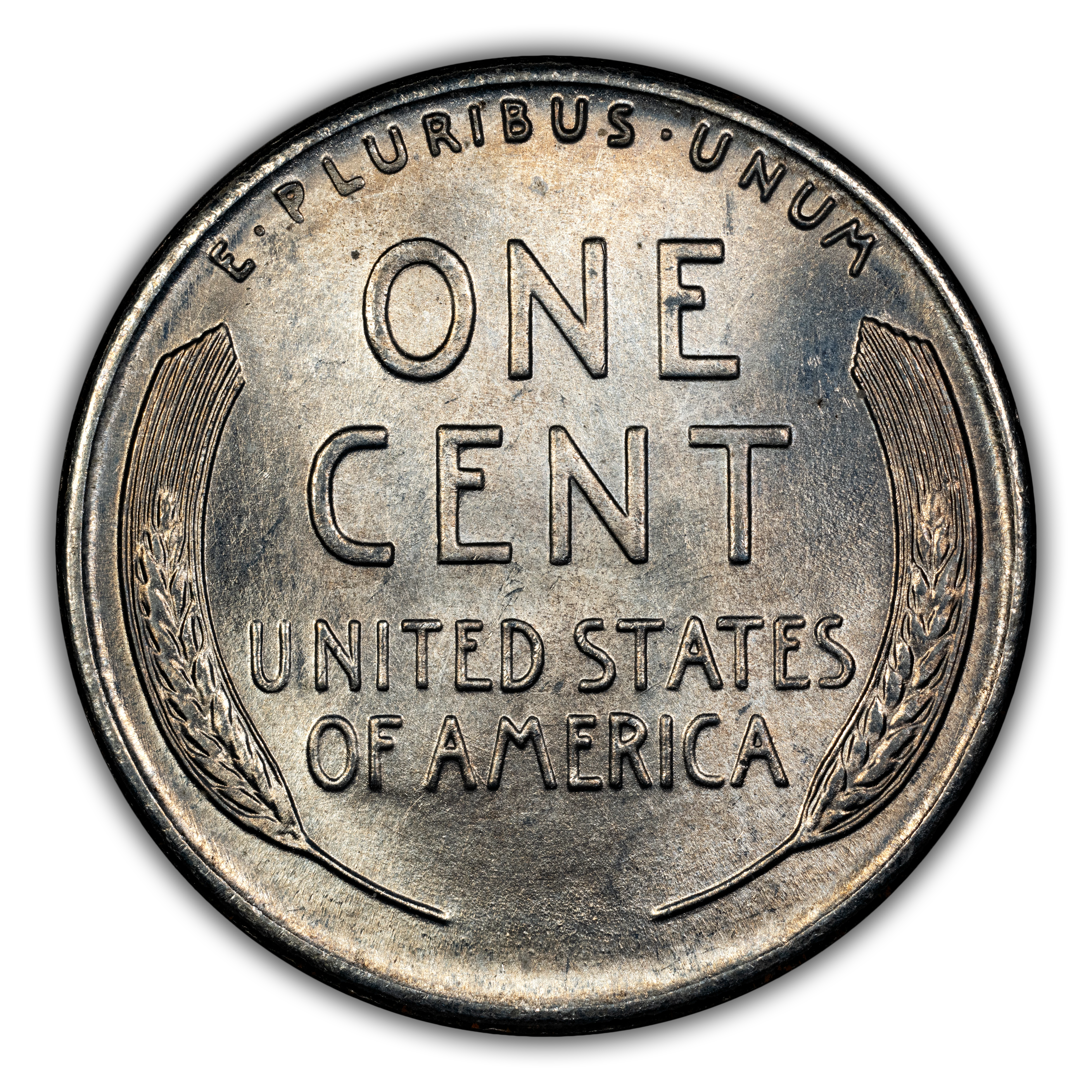 1943-D/D 1c Steel, Repunched Mintmark, FS-501 MS thumbnail 6