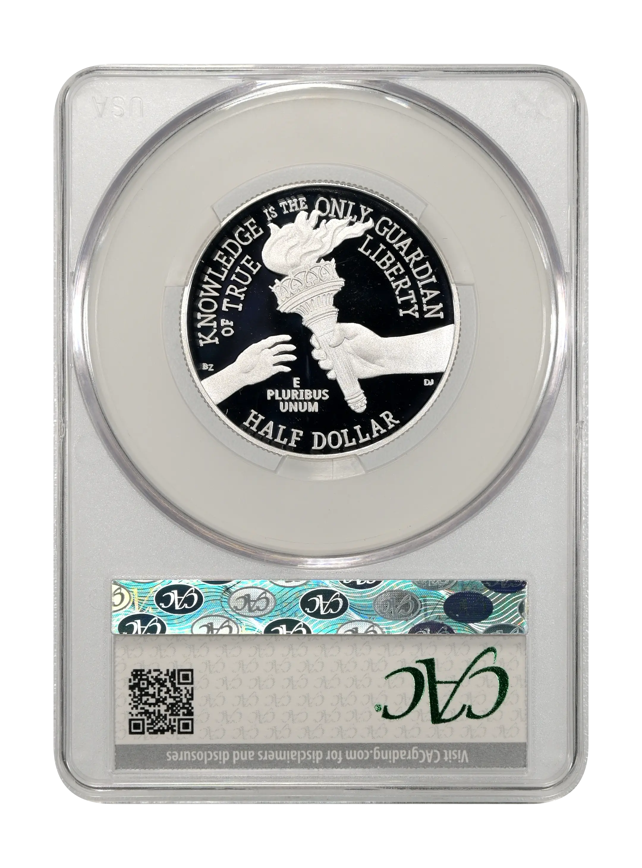 1776~2026-S 50c Enduring Liberty, Clad PR DCAM thumbnail 2