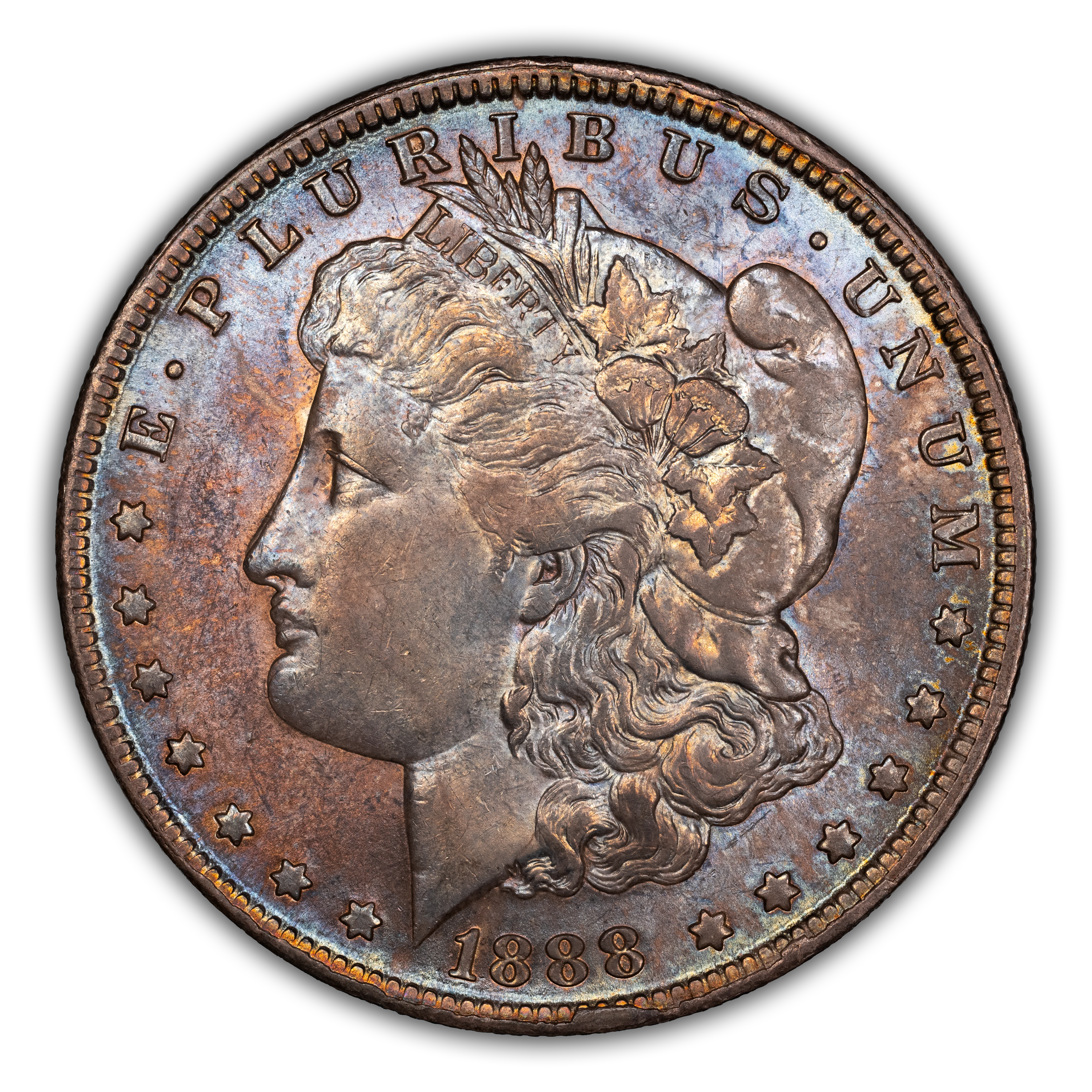 1888-O $1  Hot Lips MS thumbnail 3
