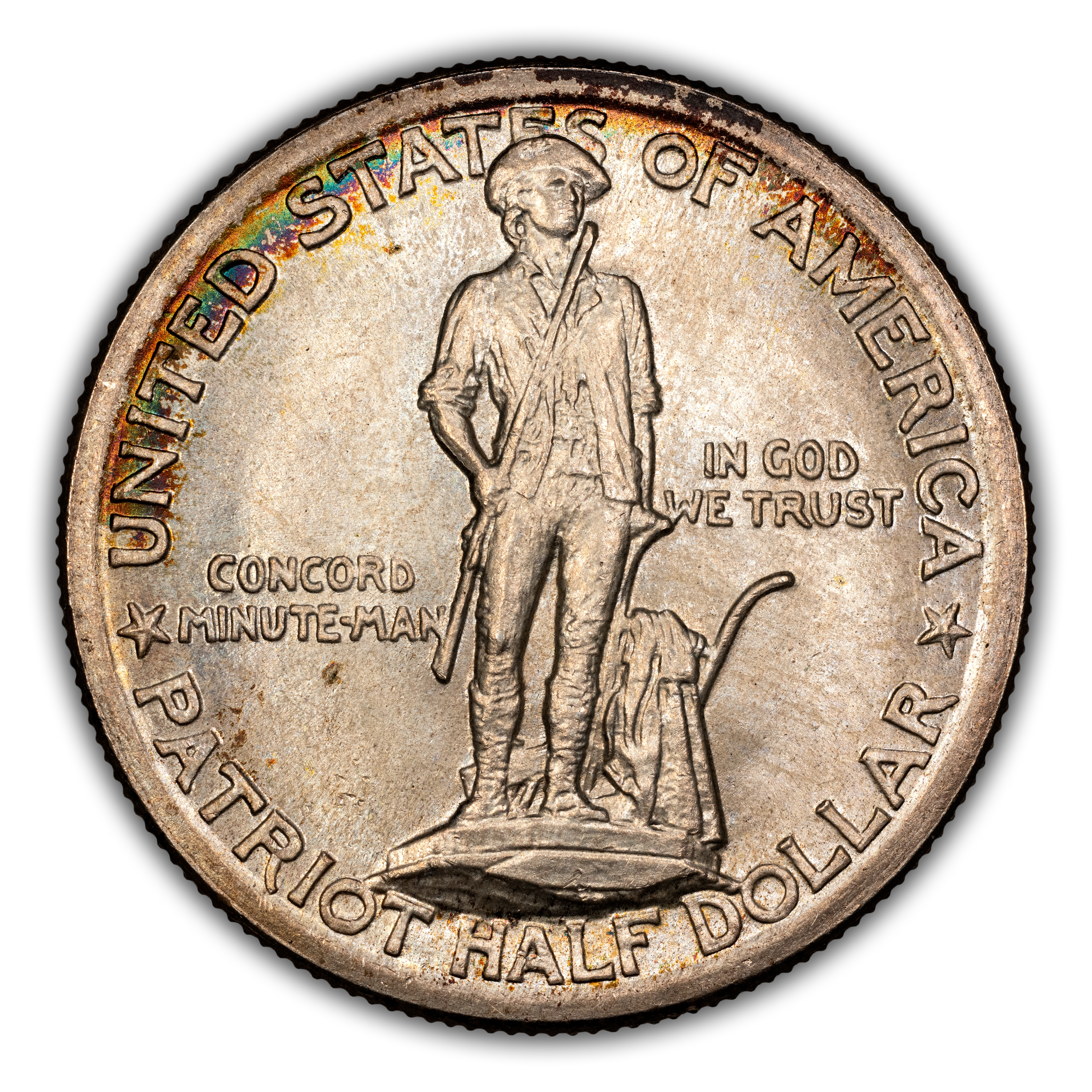 1925 50c Lexington-Concord MS thumbnail 4