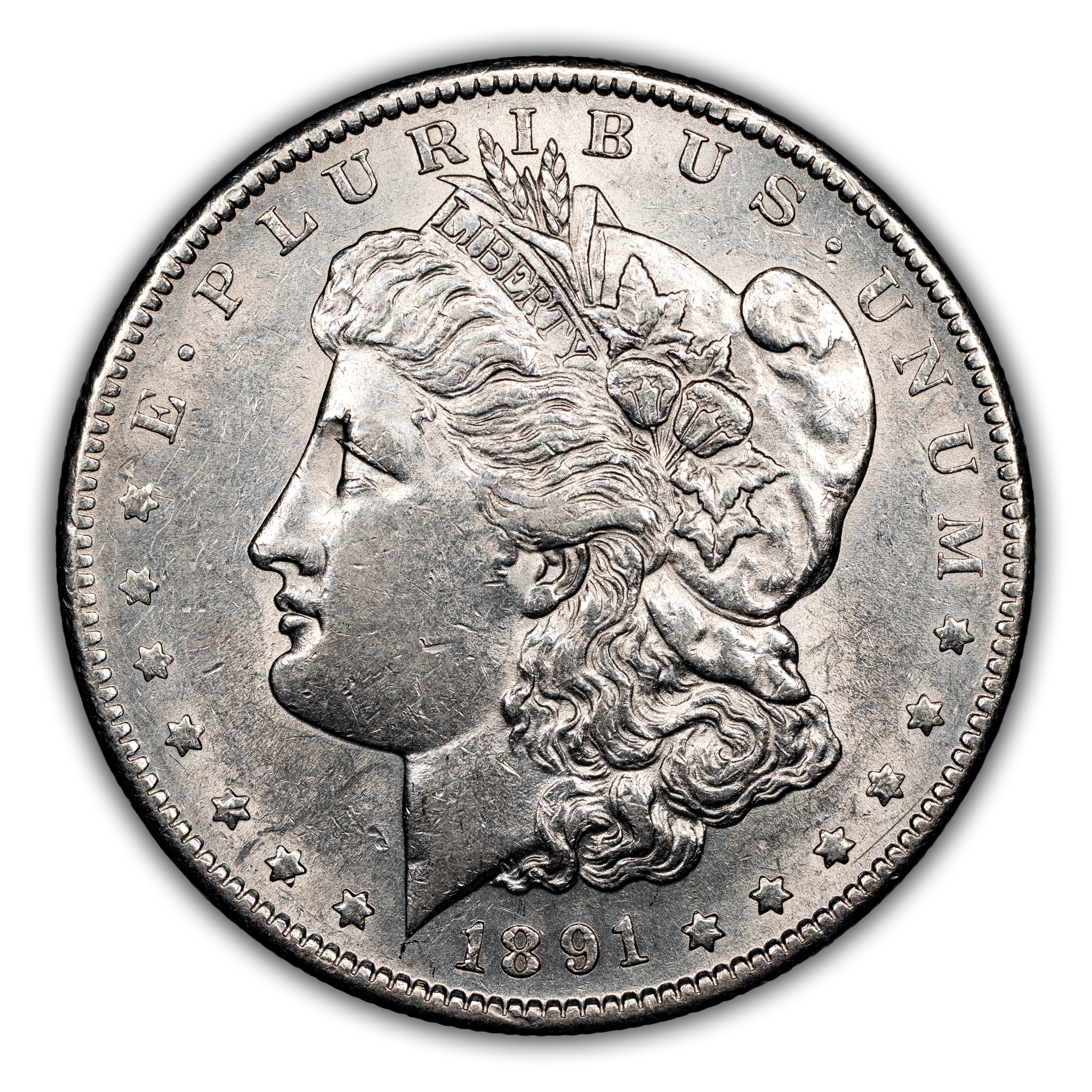 1891-S $1  Far Slanted Date, VAM-7 MS thumbnail 2
