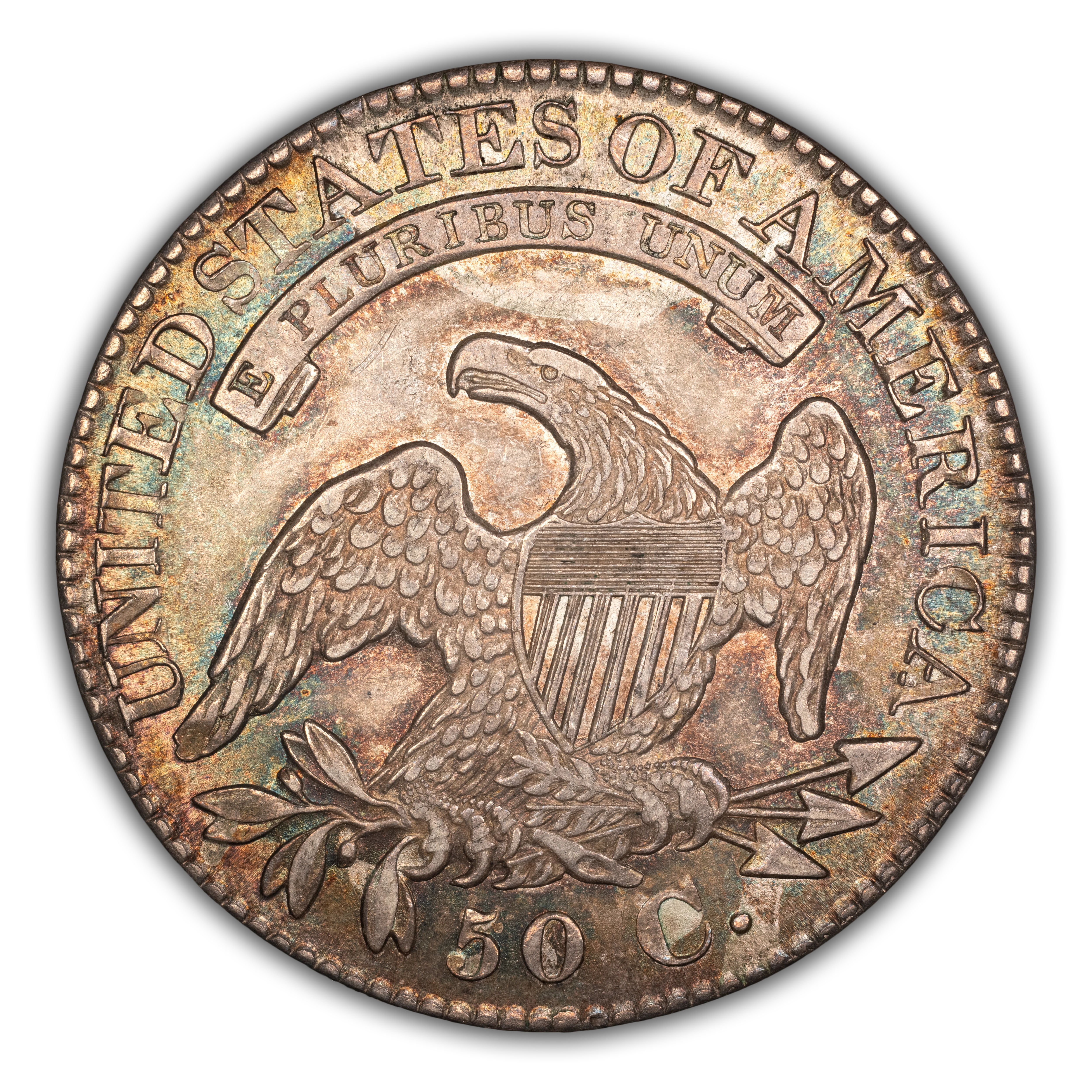 1827 50c Square Base 2, O-106 MS thumbnail 5