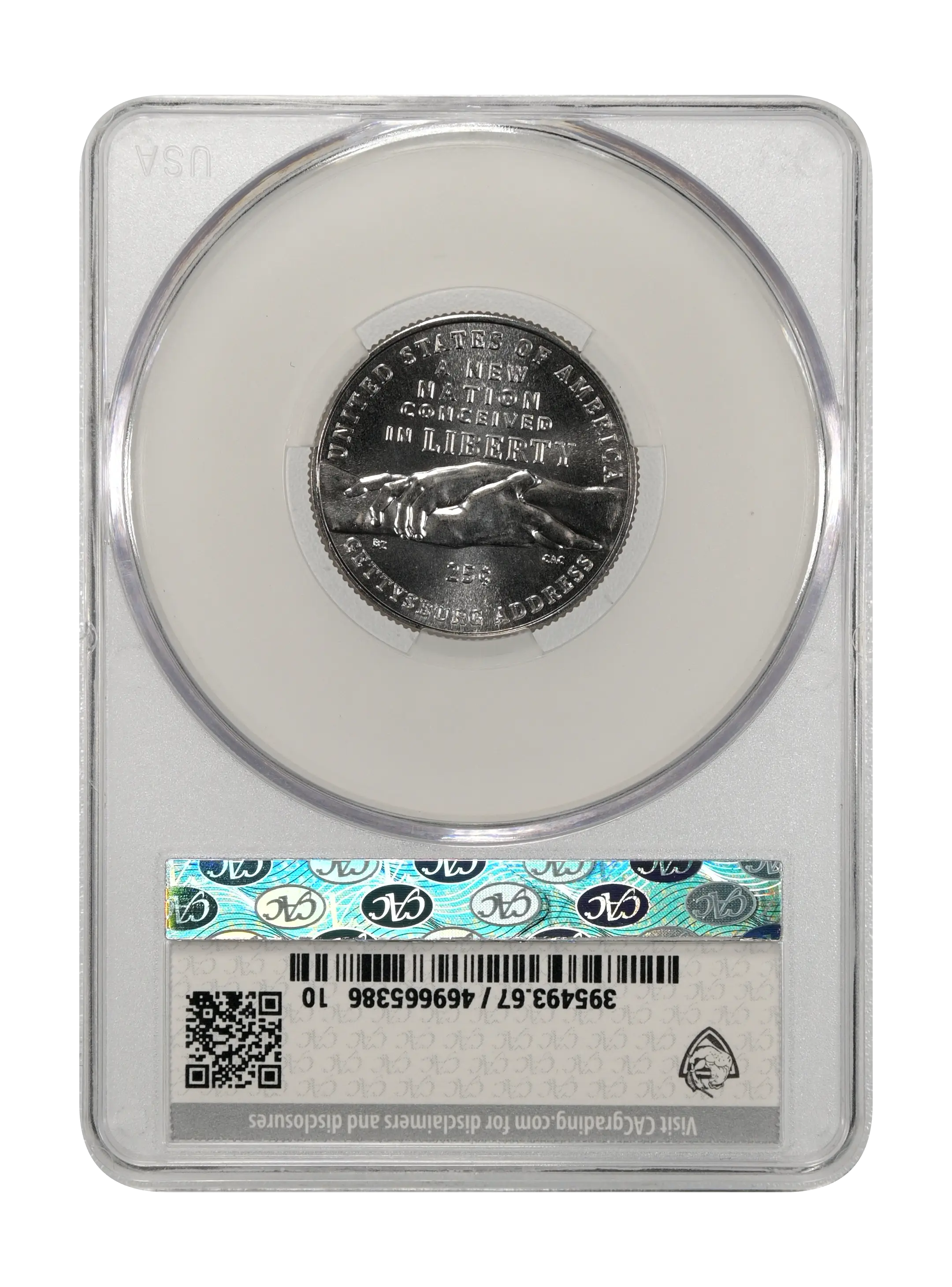 1776~2026-D 25c Gettysburg Address MS thumbnail 9