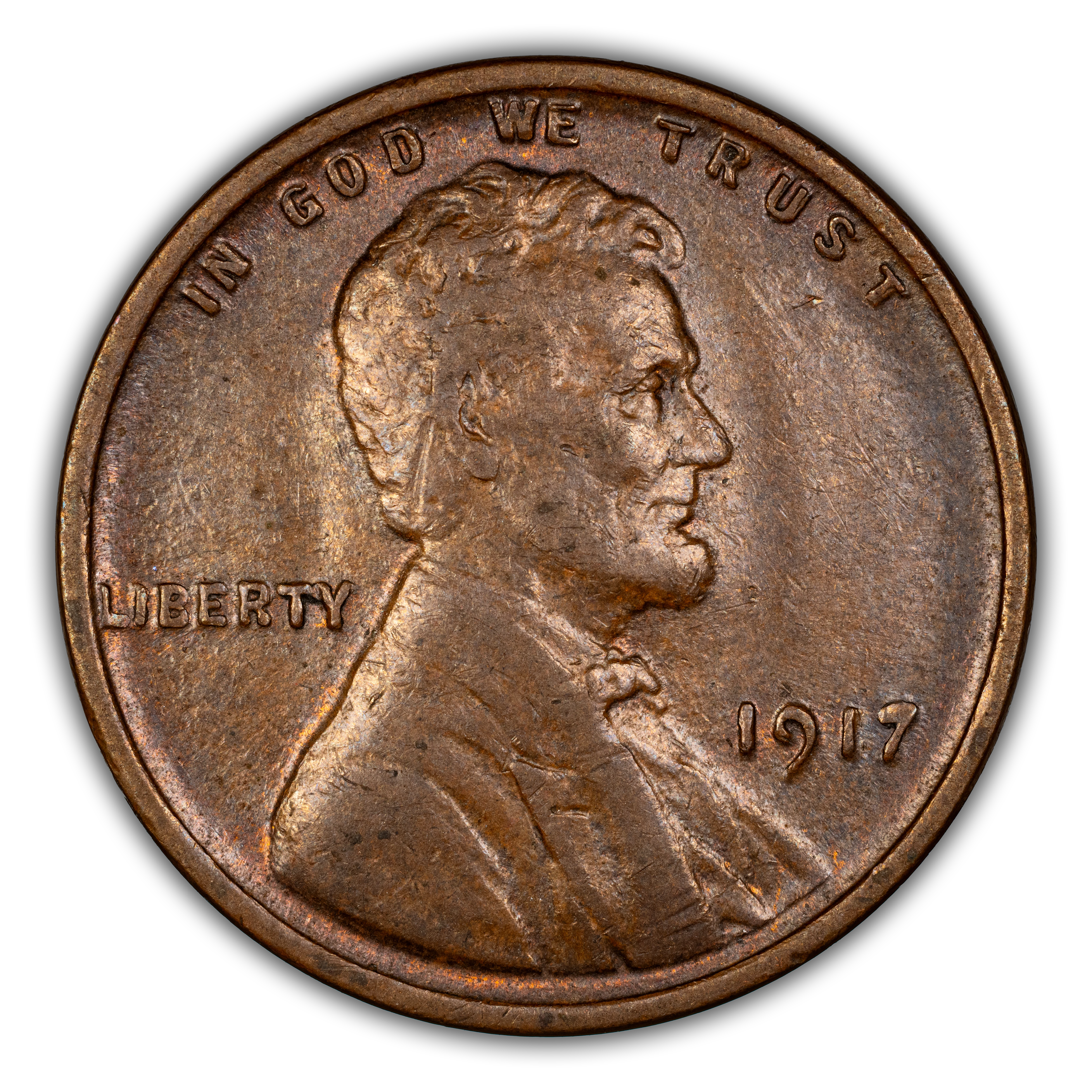 Image for 1917 1c Doubled Die Obverse MS BN