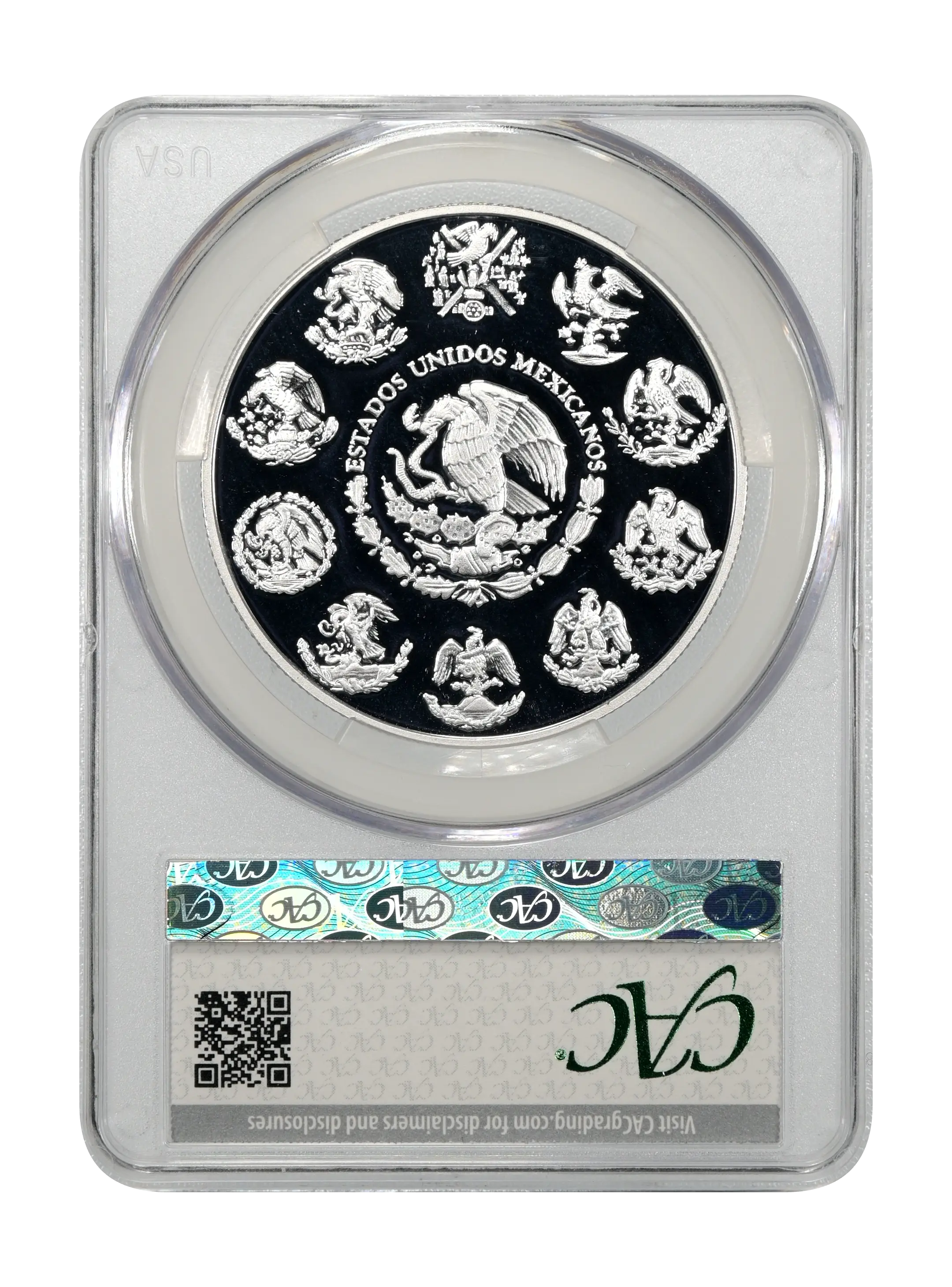 2023-Mo 1 Onza Libertad, Silver PR DCAM (KM-639) PR66 DCAM thumbnail 21