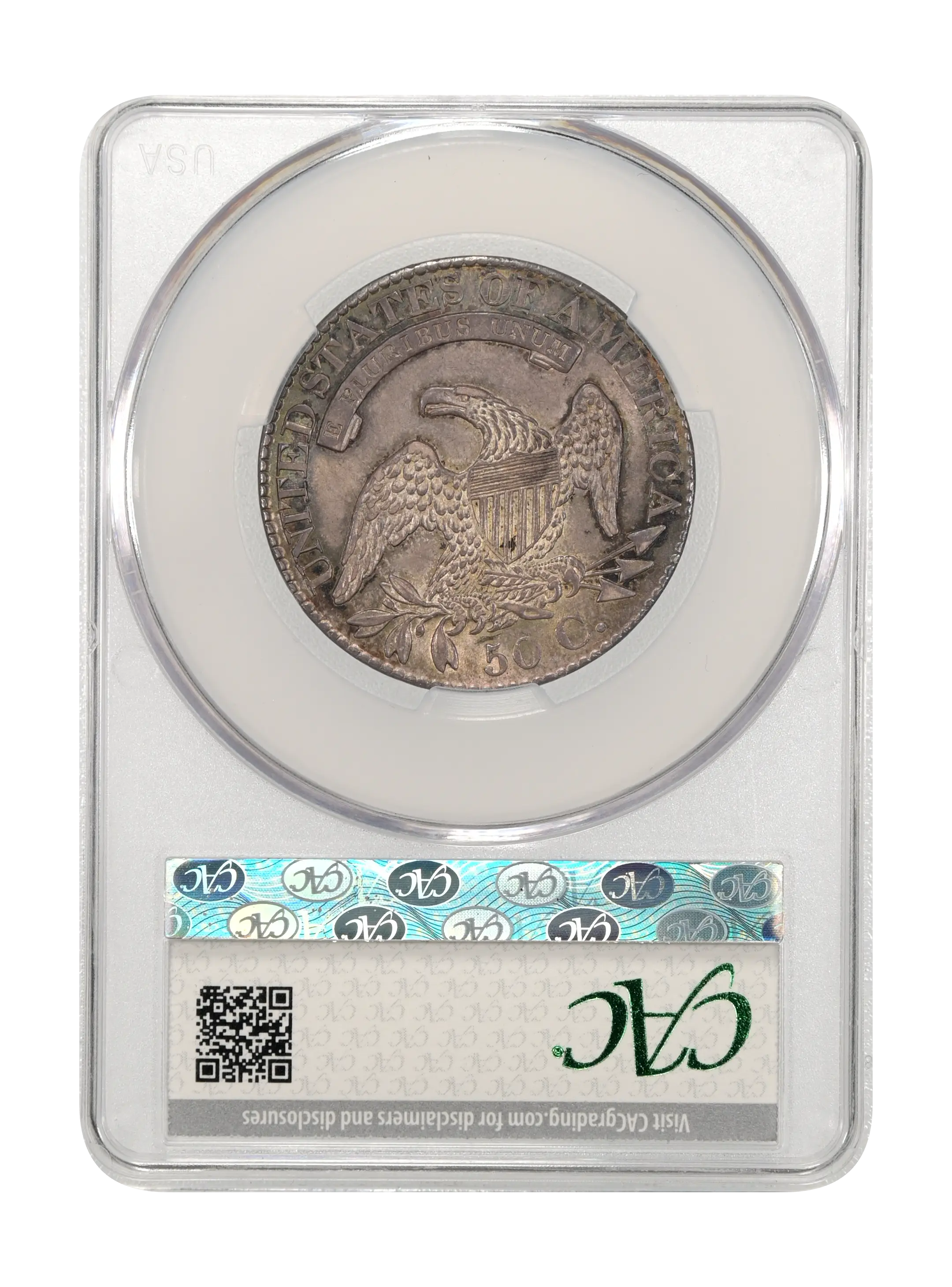 1827/6 50c Overdate, O-102 MS thumbnail 14