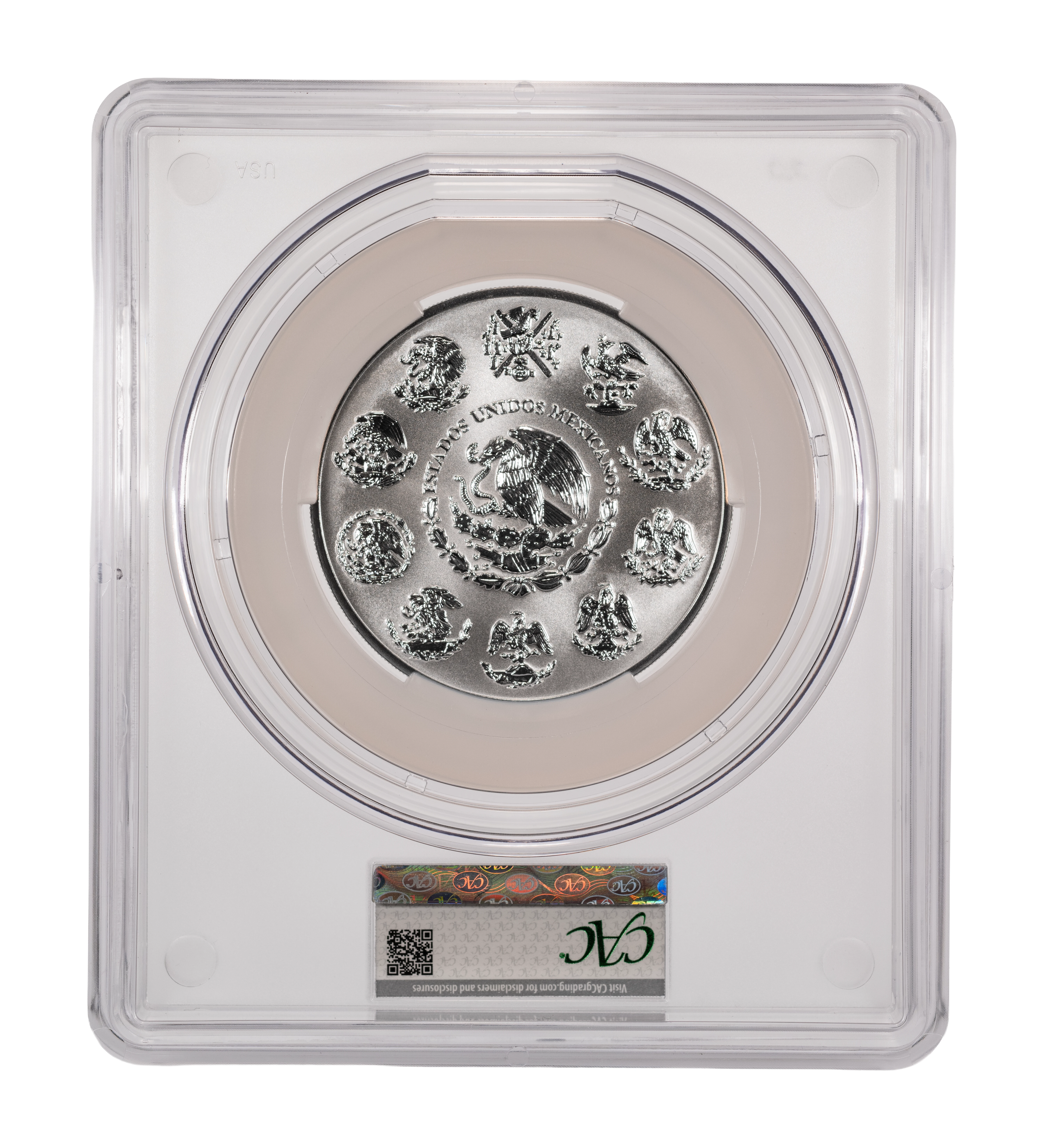 2024-Mo 5 Onza 5oz Silver, Libertad, Reverse Proof PR (KM-615) thumbnail 7