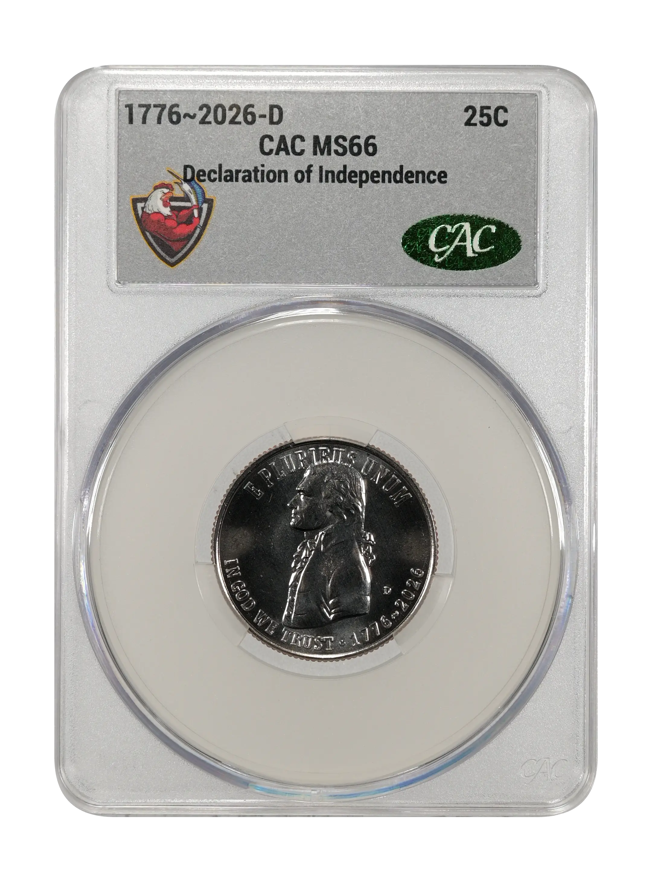 1776~2026-D 25c Declaration of Independence MS thumbnail 18