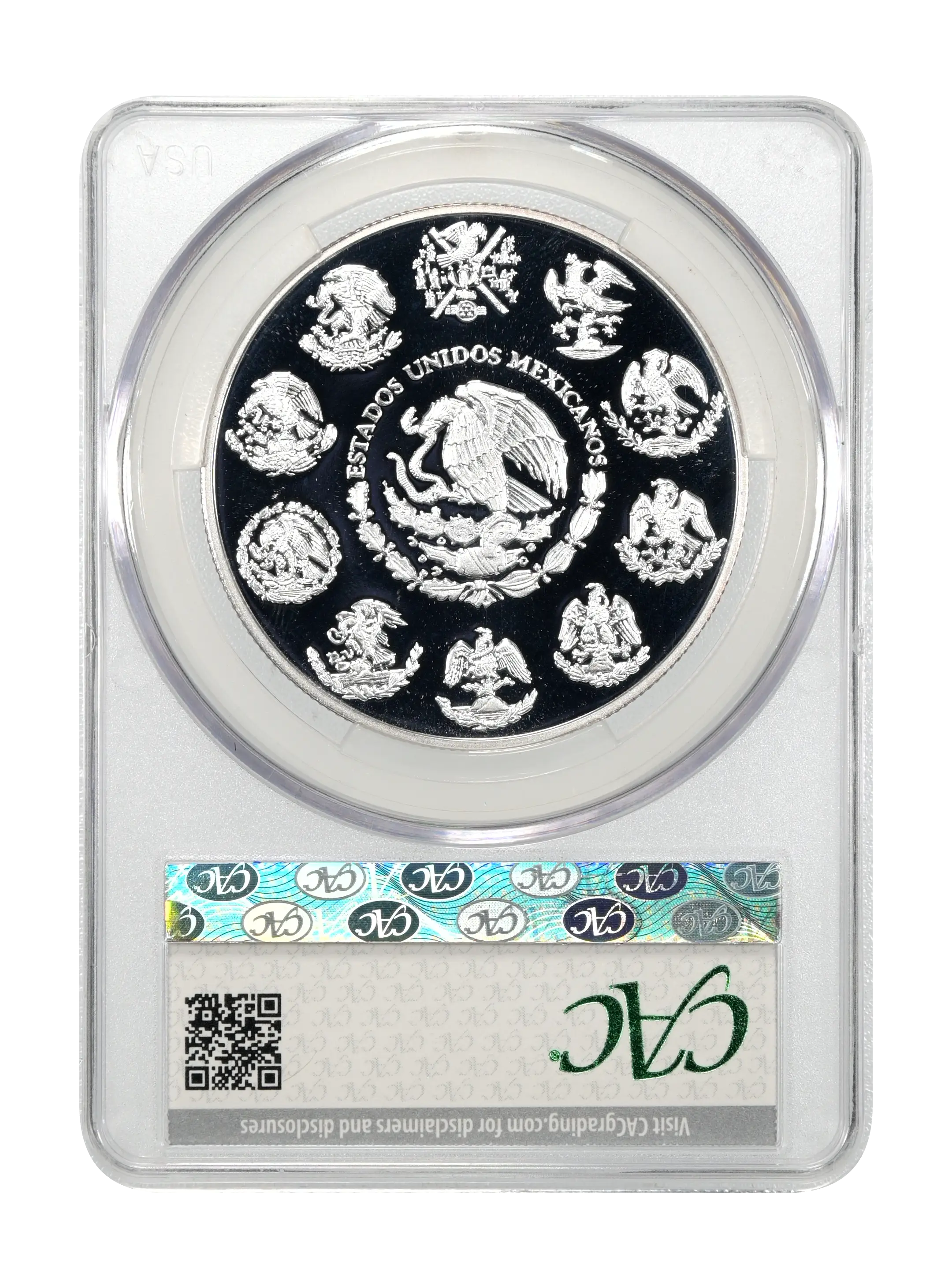 2023-Mo 1 Onza Libertad, Silver PR DCAM (KM-639) PR66 DCAM thumbnail 22