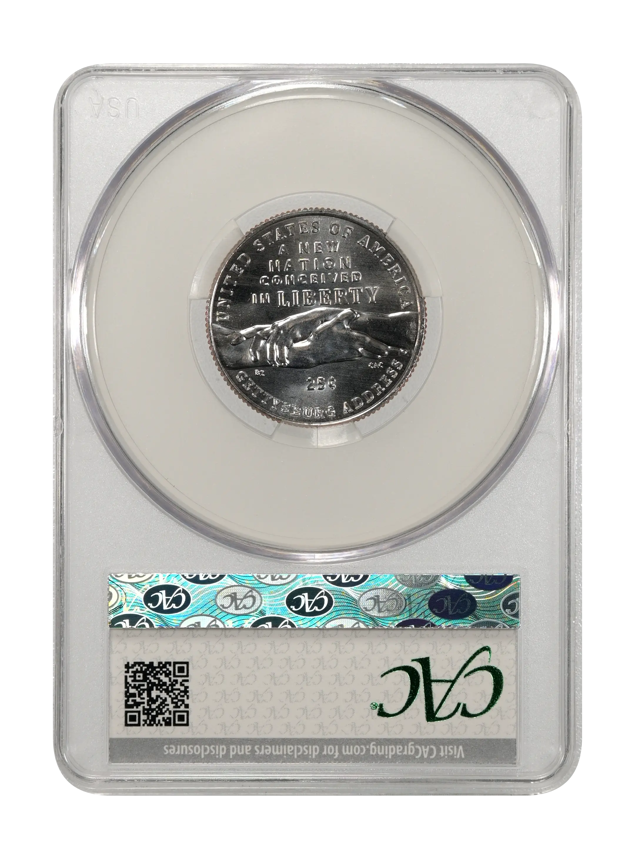 1776~2026-D 25c Gettysburg Address MS PL thumbnail 15